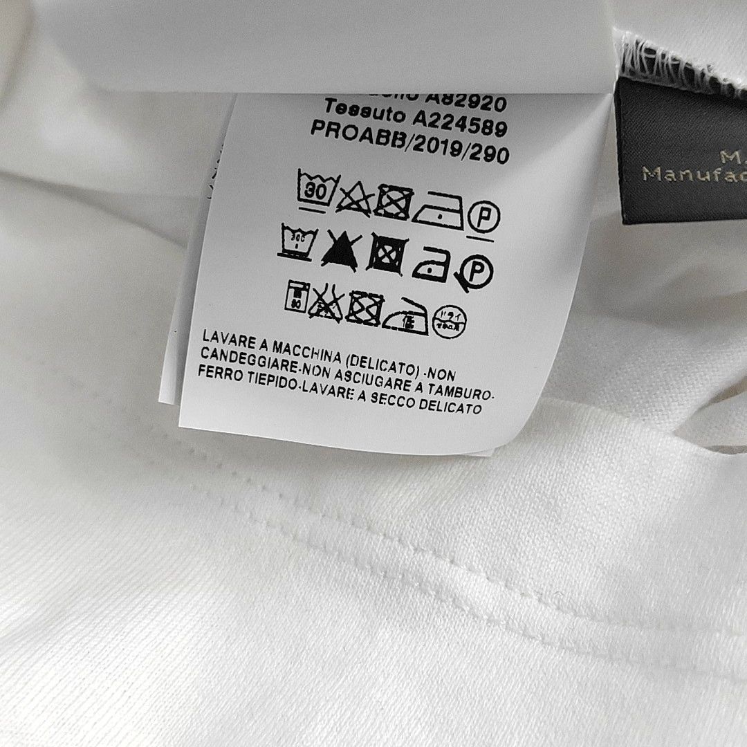 Versace Versace White Cotton Pocket T-Shirt XXL Size US XXL / EU 58 / 5 - 4 Thumbnail