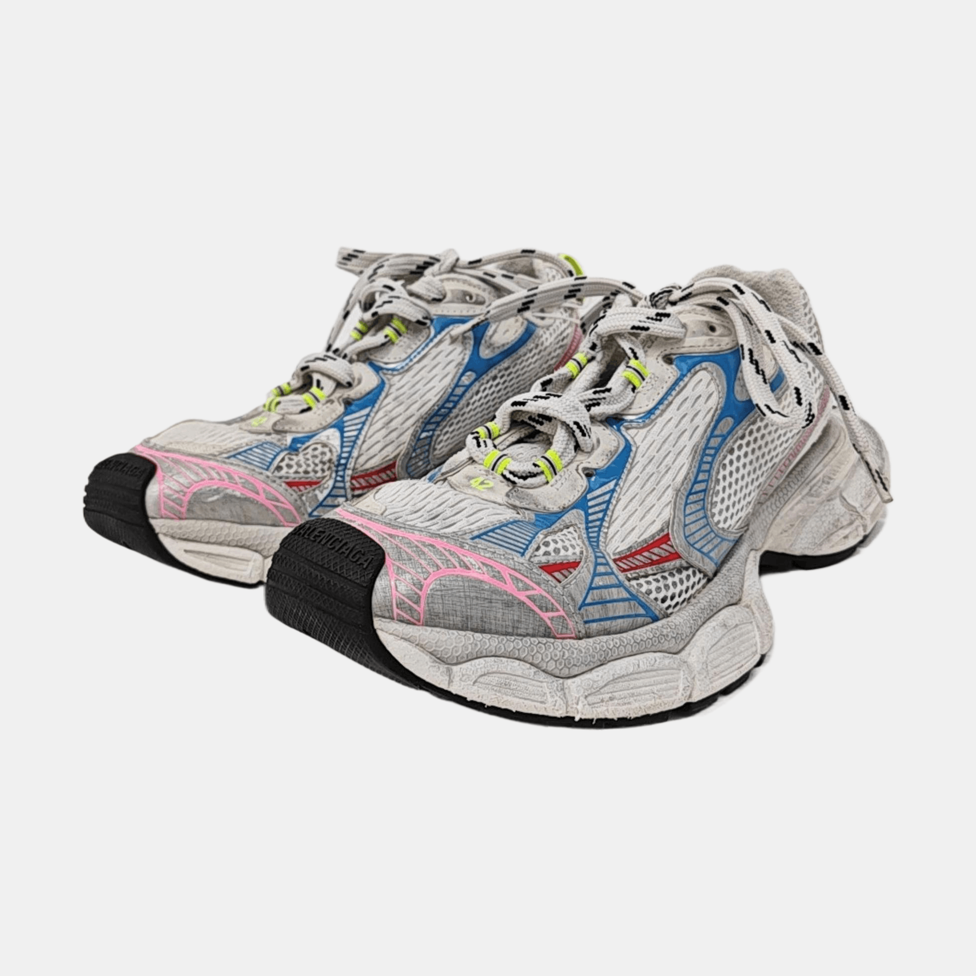 Balenciaga Balenciaga 3XL Mesh Multi-Color Sneakers Size 42 Size US 9 / EU 42 - 2 Thumbnail