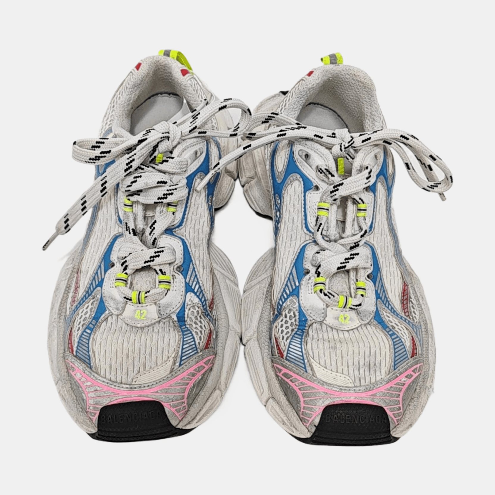 Balenciaga Balenciaga 3XL Mesh Multi-Color Sneakers Size 42 Size US 9 / EU 42 - 3 Thumbnail