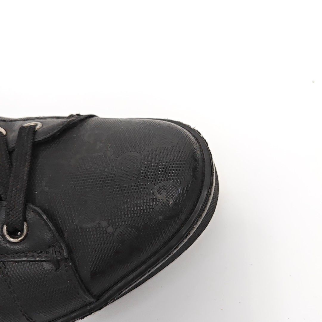 Gucci Gucci GG Monogram Leather Sneakers Size 41 Size US 8 / EU 41 - 8 Thumbnail