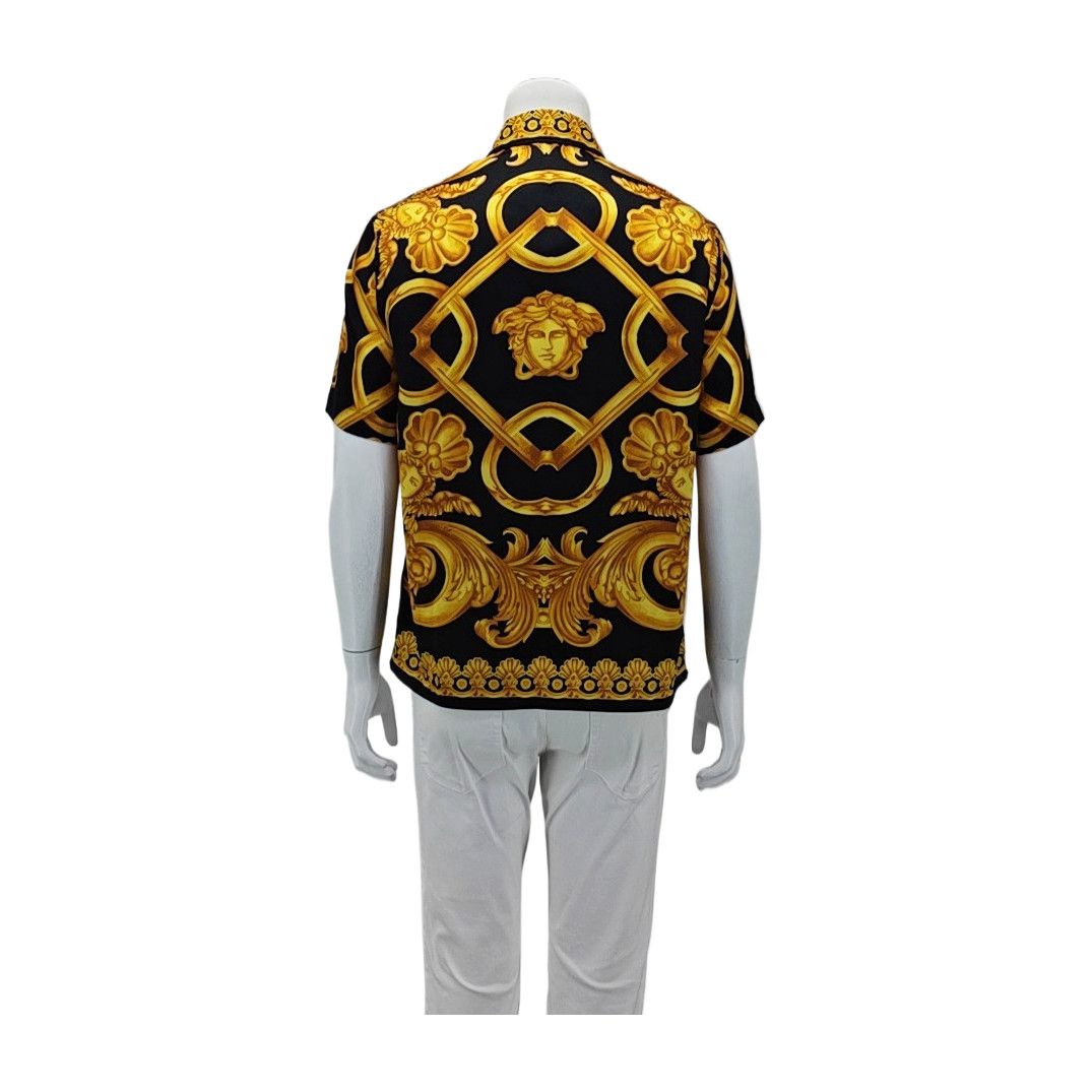 Versace Versace Baroque Print Short Sleeve Shirt 46 Size US S / EU 44-46 / 1 - 2 Thumbnail
