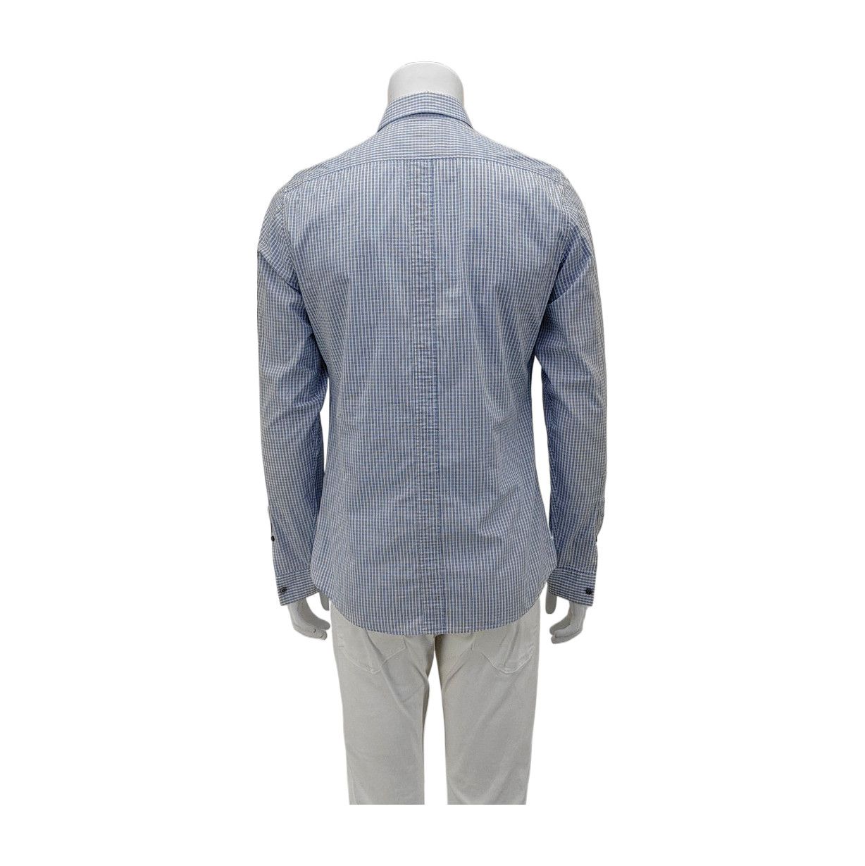 Gucci Gucci Checked Cotton Shirt Size 40 Size US XXS / EU 40 - 2 Thumbnail
