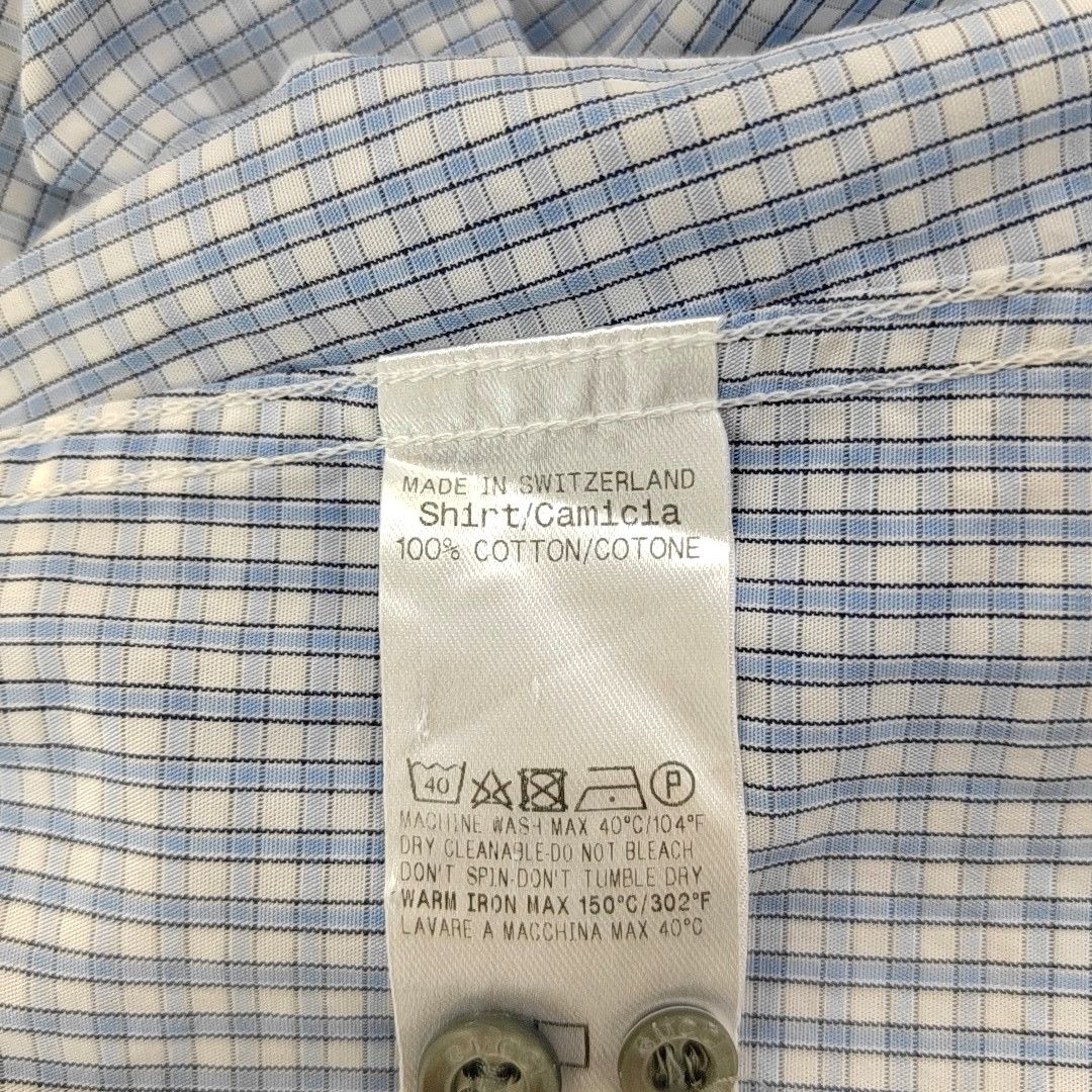 Gucci Gucci Checked Cotton Shirt Size 40 Size US XXS / EU 40 - 3 Thumbnail