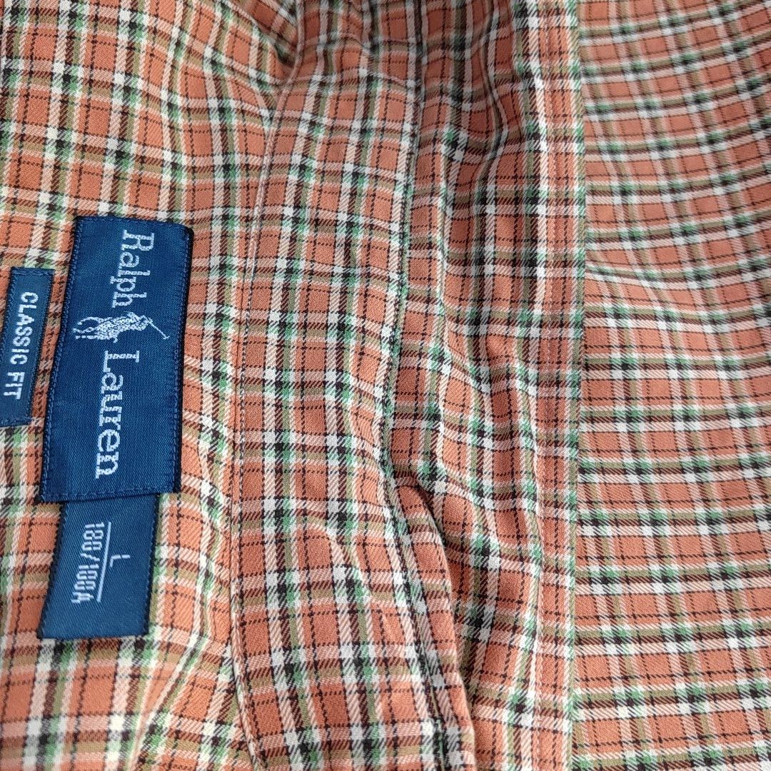 Ralph Lauren Ralph Lauren Plaid Cotton Shirt Size L Size US L / EU 52-54 / 3 - 5 Thumbnail