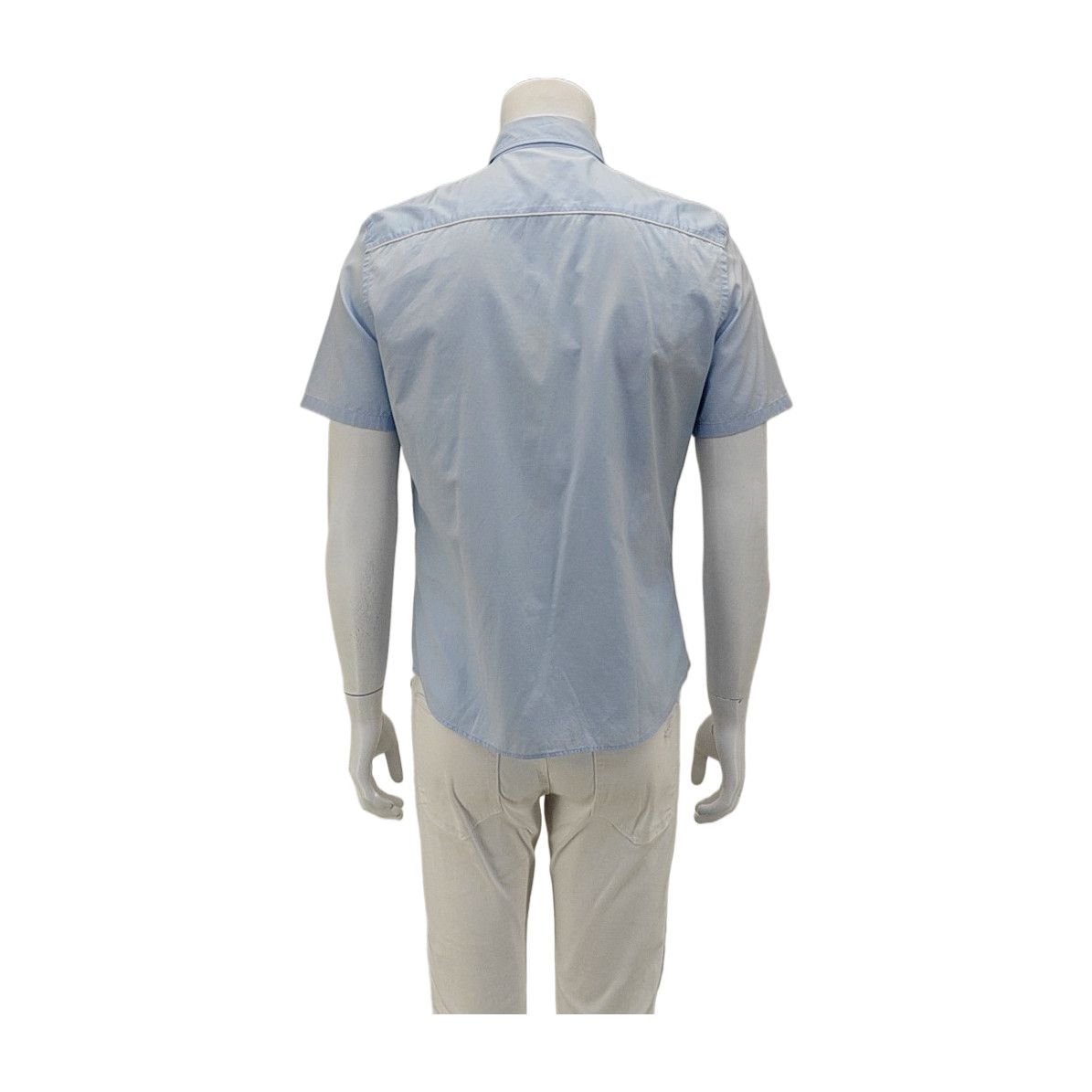 Prada Prada Piping Detail Short Sleeve Shirt Size M Size US XXS / EU 40 - 2 Thumbnail