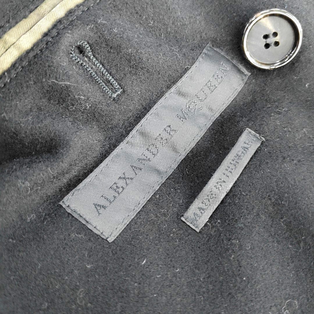 Alexander McQueen Alexander McQueen Double Breasted Wool Coat 48 Size US M / EU 48-50 / 2 - 7 Thumbnail