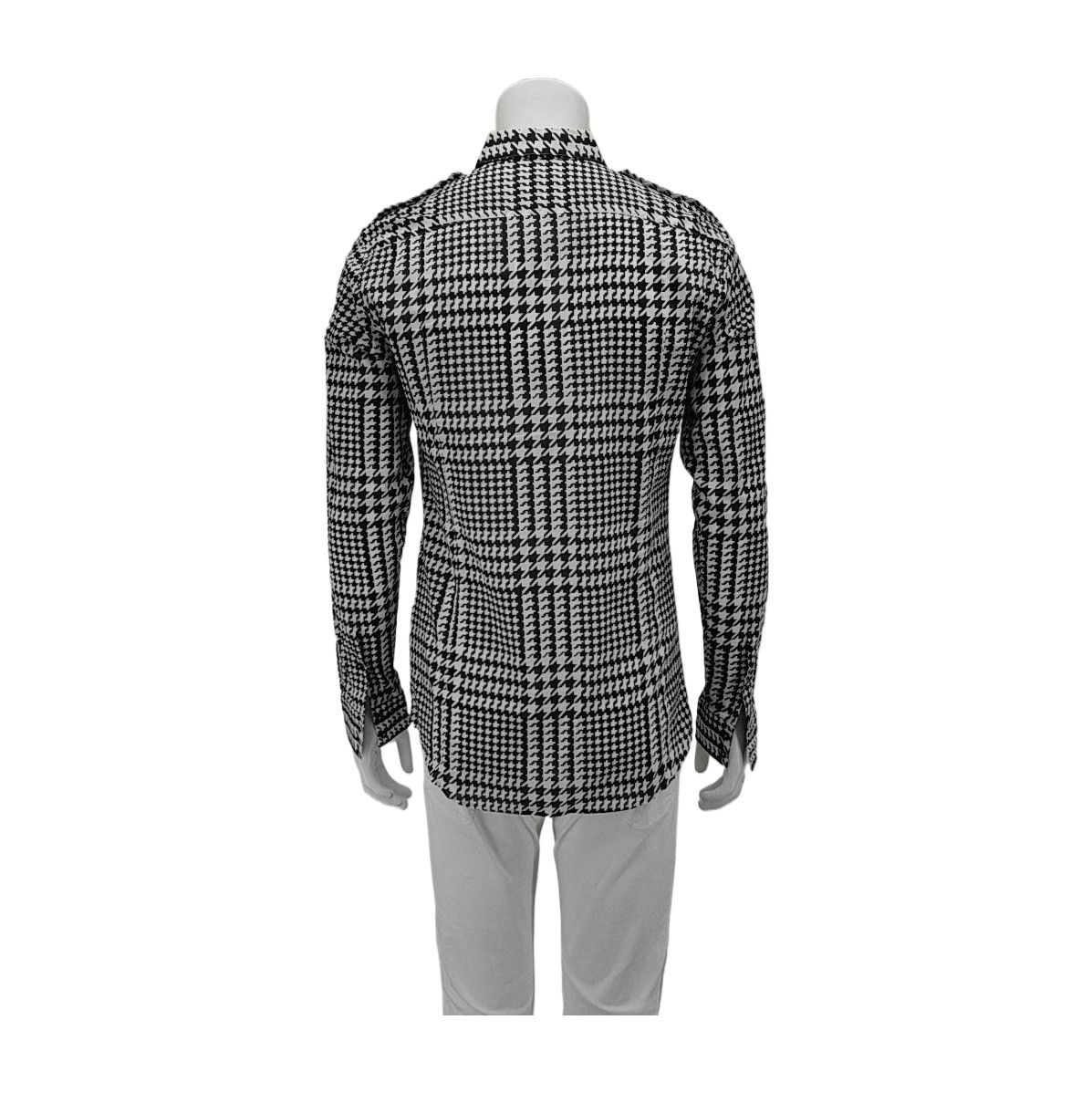 Balmain Balmain Houndstooth Cotton Shirt 38 Size US S / EU 44-46 / 1 - 2 Thumbnail