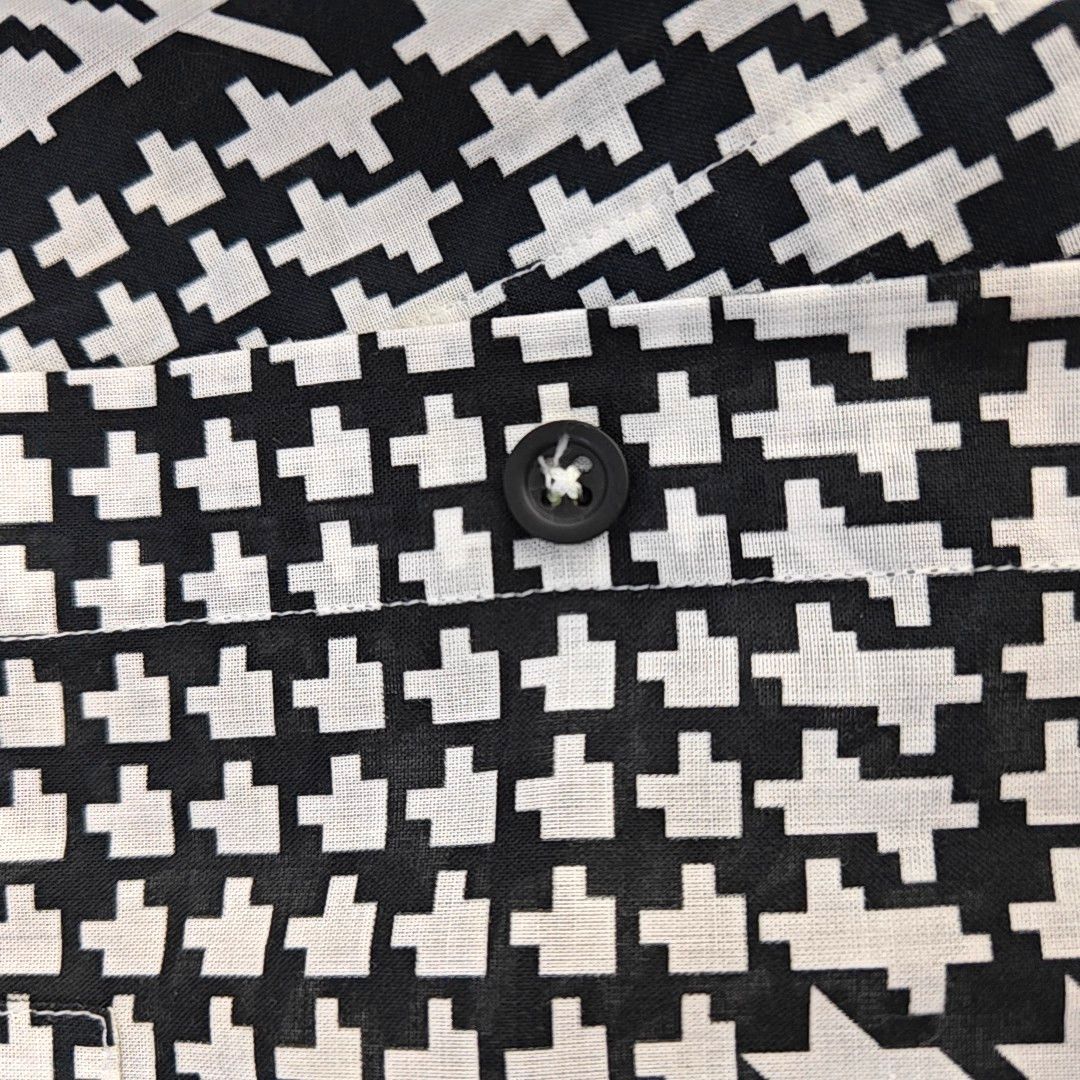 Balmain Balmain Houndstooth Cotton Shirt 38 Size US S / EU 44-46 / 1 - 5 Thumbnail