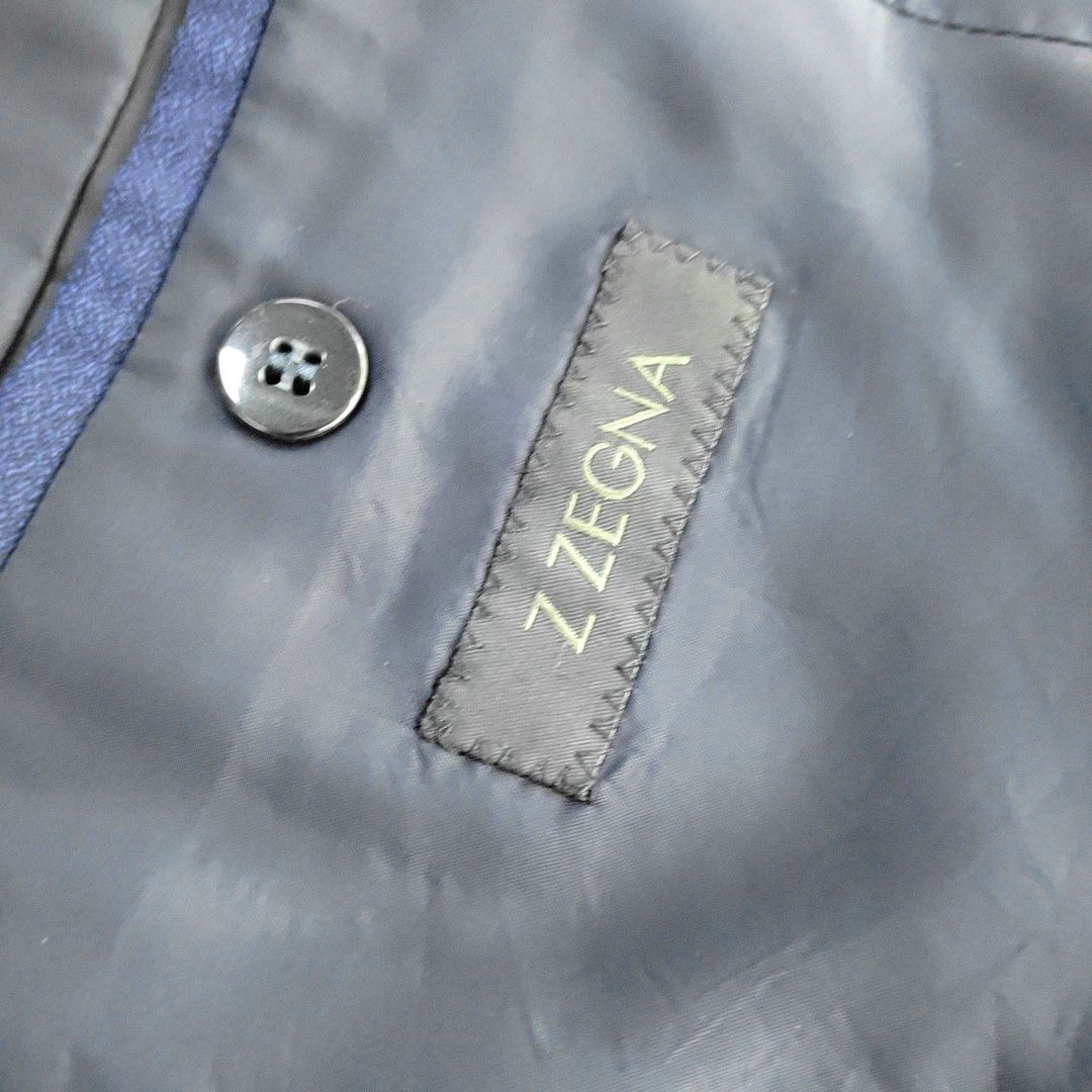 Z Zegna Z Zegna Navy Wool Blazer Size 40R Size 40R - 5 Thumbnail