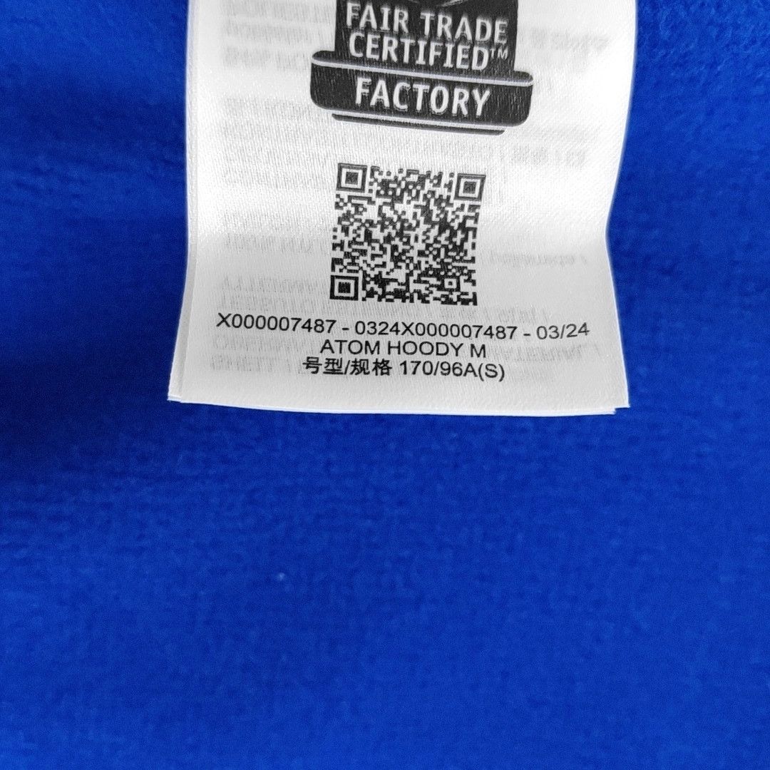Arc'teryx Arc'teryx Blue Atom Hoody Size S Size US S / EU 44-46 / 1 - 5 Thumbnail