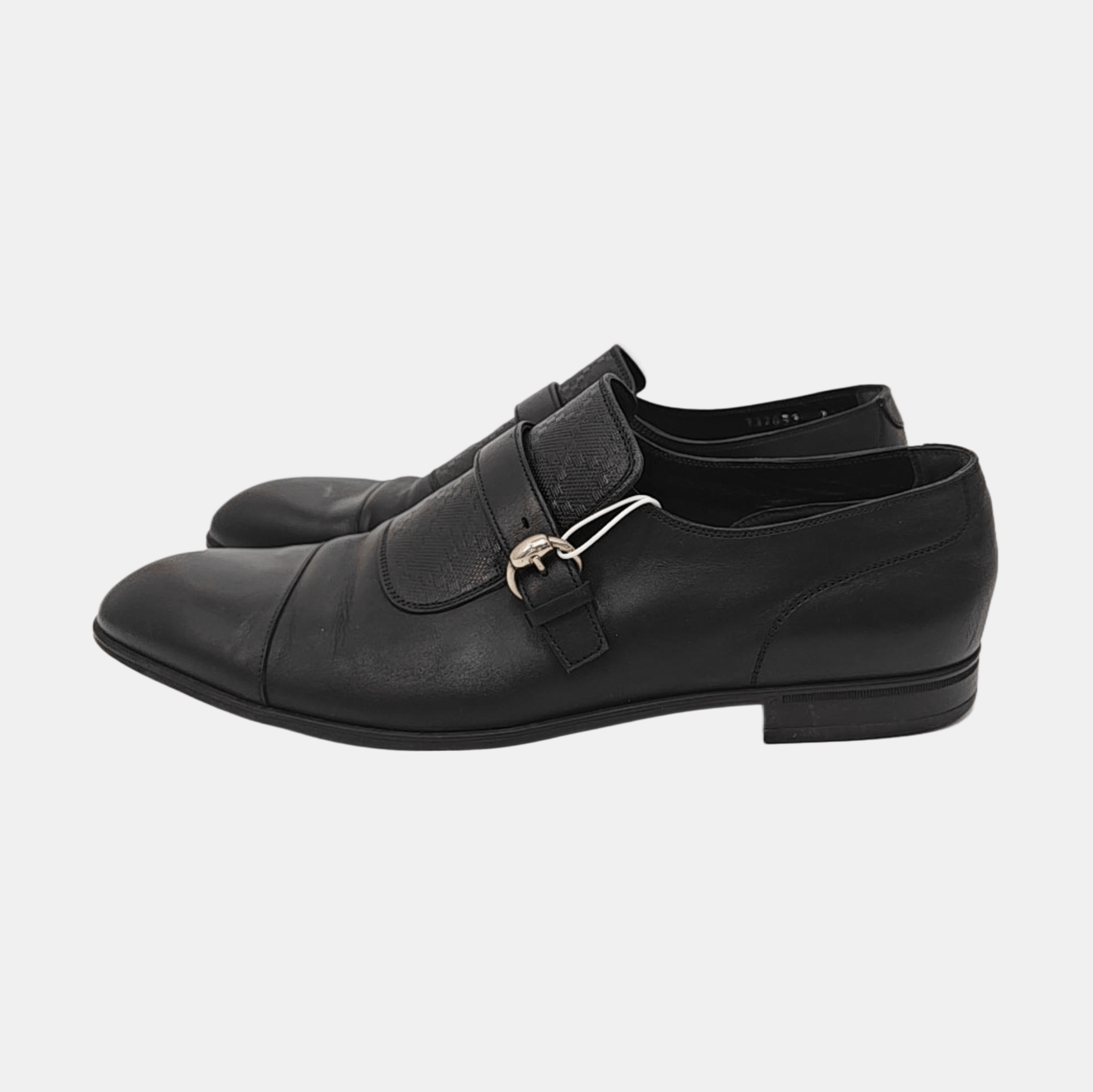Gucci Gucci Monogram Leather Monk Strap Shoes US 7 Size US 8 / EU 41 - 6 Thumbnail