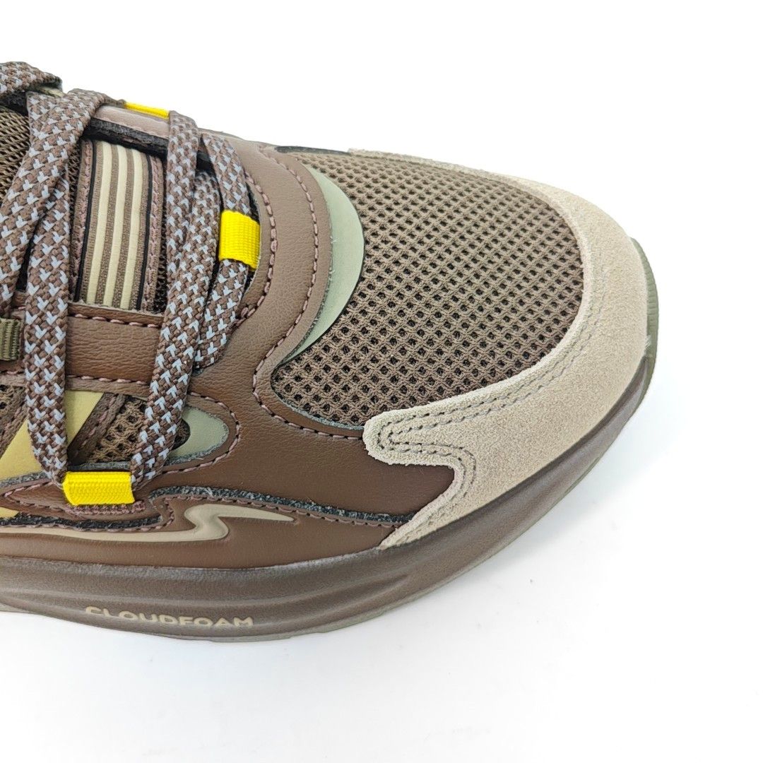 Adidas adidas Brown Multi Leather Low-Top Sneakers EU 40.5 Size US 7.5 / EU 40-41 - 7 Thumbnail