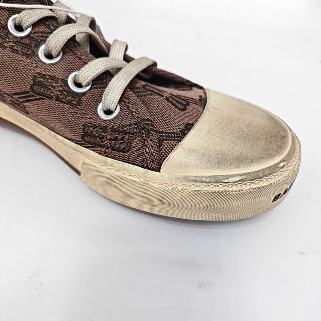 Balenciaga Balenciaga BB Monogram Canvas Low-Top Sneakers 40 Size US 7 / EU 40 - 7 Thumbnail
