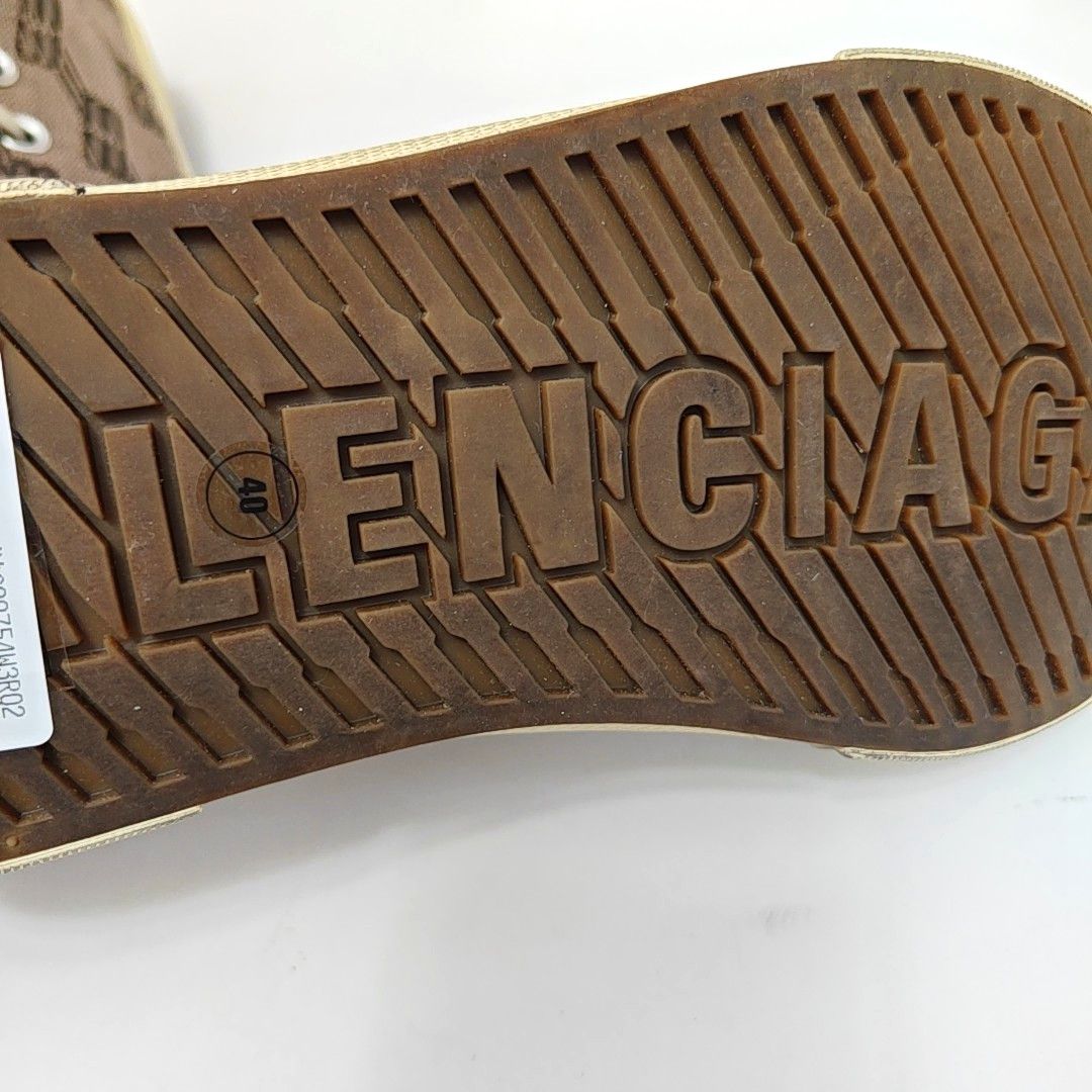 Balenciaga Balenciaga BB Monogram Canvas Low-Top Sneakers 40 Size US 7 / EU 40 - 9 Thumbnail
