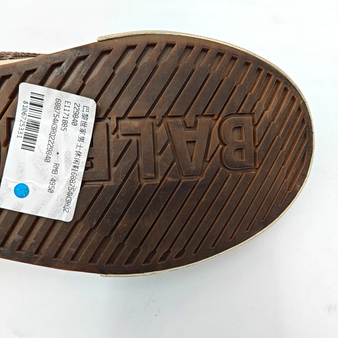 Balenciaga Balenciaga BB Monogram Canvas Low-Top Sneakers 40 Size US 7 / EU 40 - 10 Thumbnail