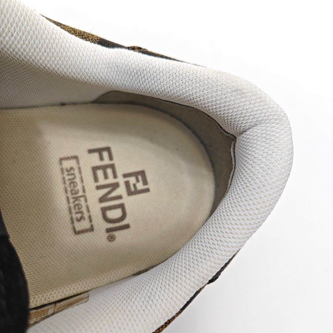 Fendi Fendi FF Monogram Suede Low-Top Sneakers 39.5 Size US 6.5 / EU 39-40 - 9 Thumbnail
