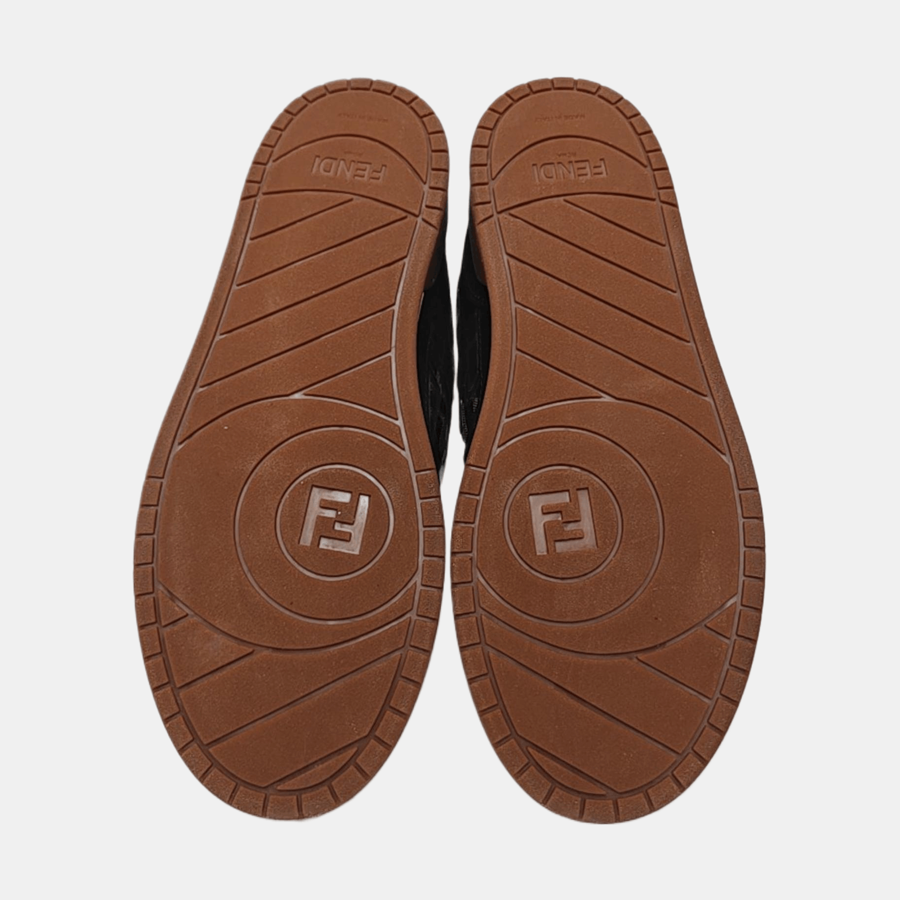 Fendi Fendi FF Monogram Suede Low-Top Sneakers 39.5 Size US 6.5 / EU 39-40 - 5 Thumbnail