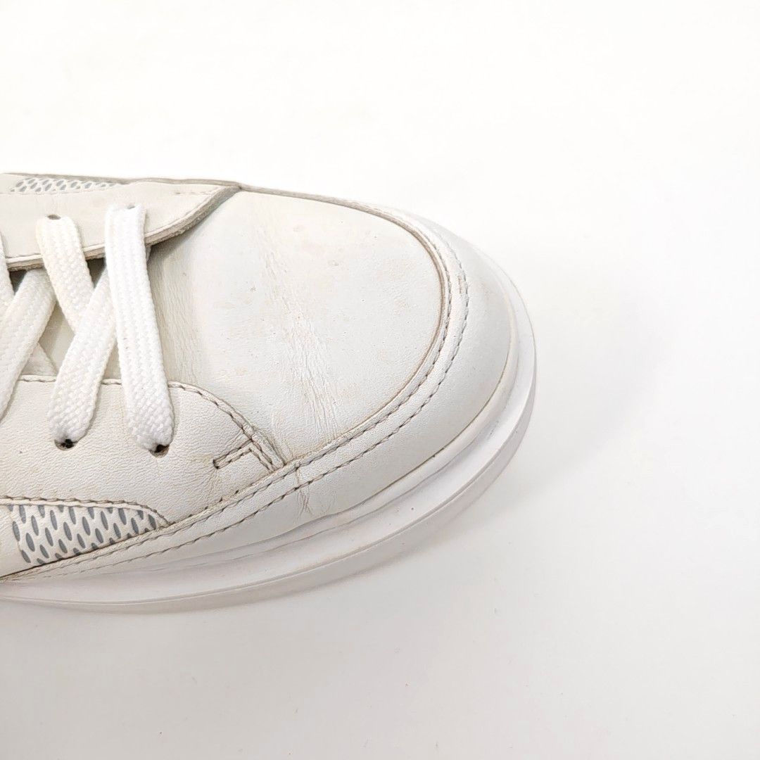 Louis Vuitton Louis Vuitton Damier Leather Low-Top Sneakers US 6.5 Size US 5.5 / EU 38 - 9 Thumbnail
