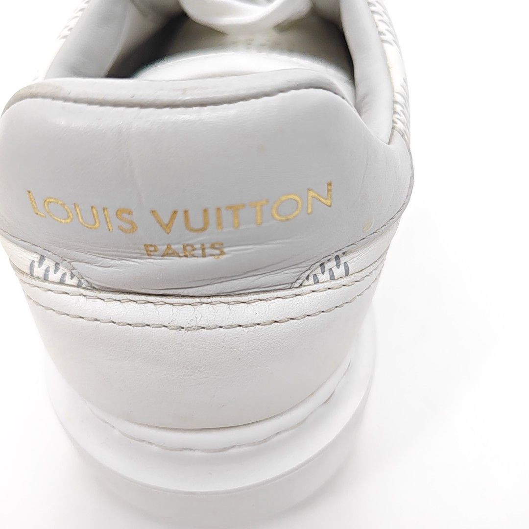Louis Vuitton Louis Vuitton Damier Leather Low-Top Sneakers US 6.5 Size US 5.5 / EU 38 - 10 Thumbnail