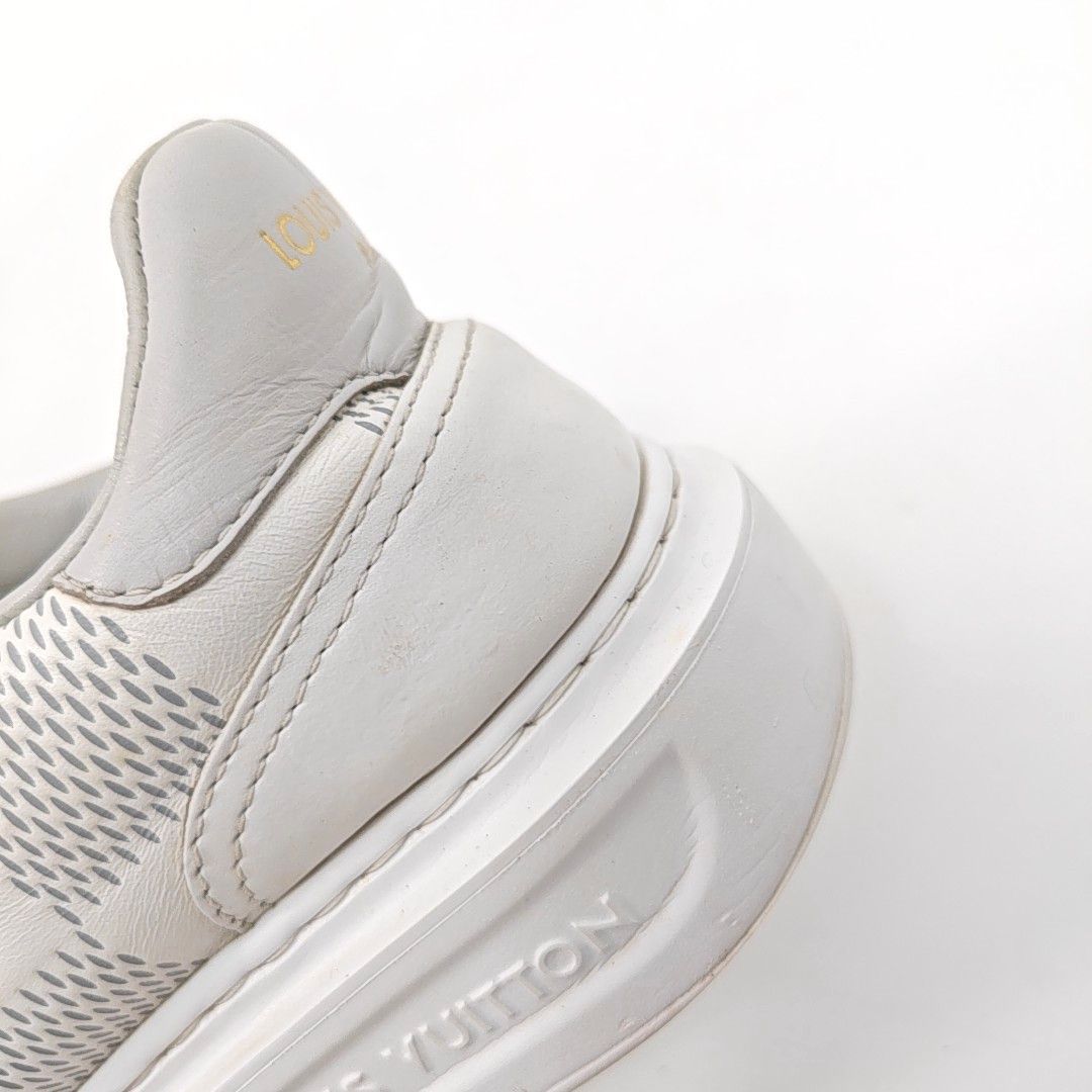 Louis Vuitton Louis Vuitton Damier Leather Low-Top Sneakers US 6.5 Size US 5.5 / EU 38 - 12 Thumbnail