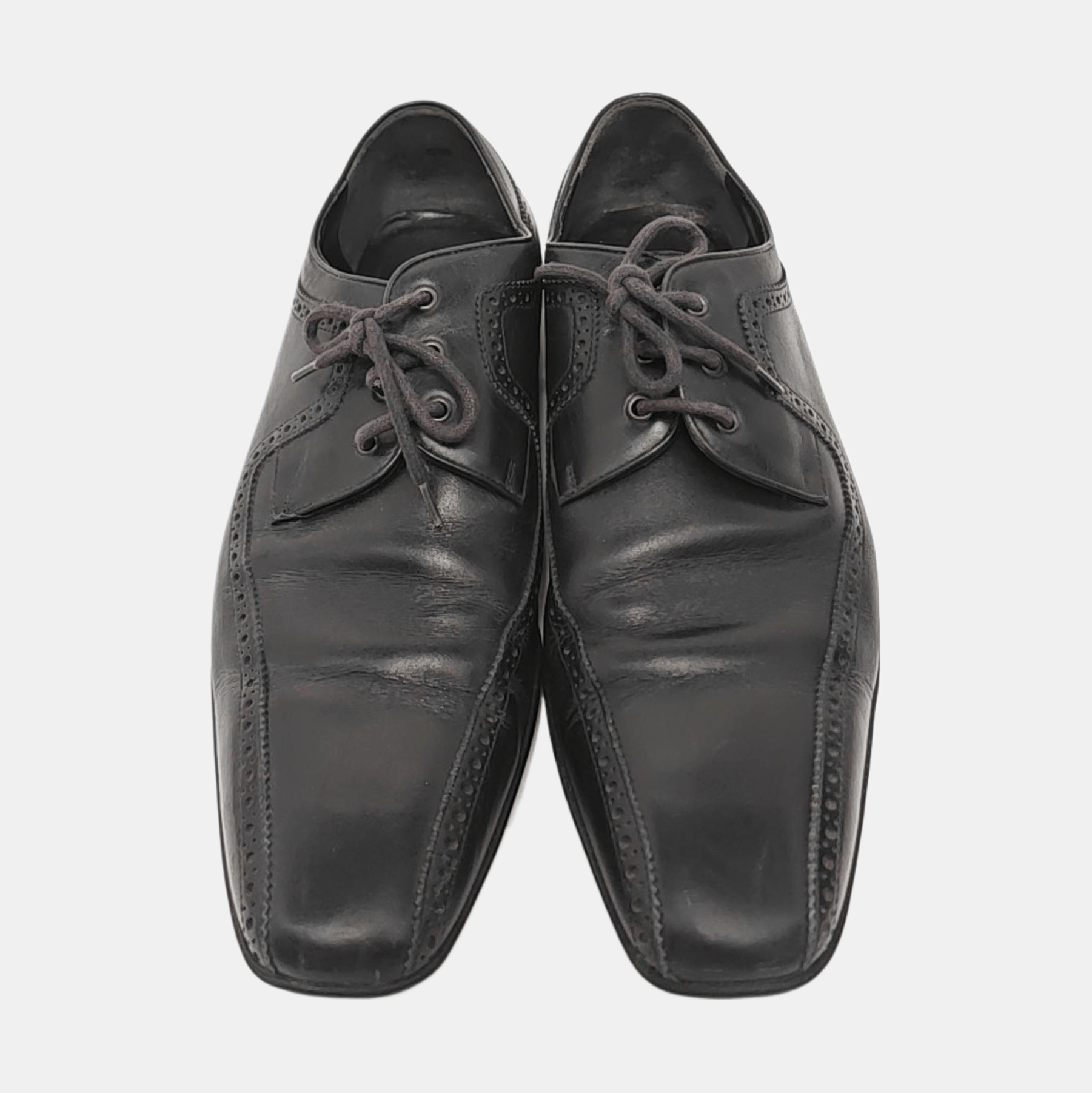 Gucci Gucci Brogue Detail Leather Formal Shoes Size 40 Size US 7 / EU 40 - 3 Thumbnail