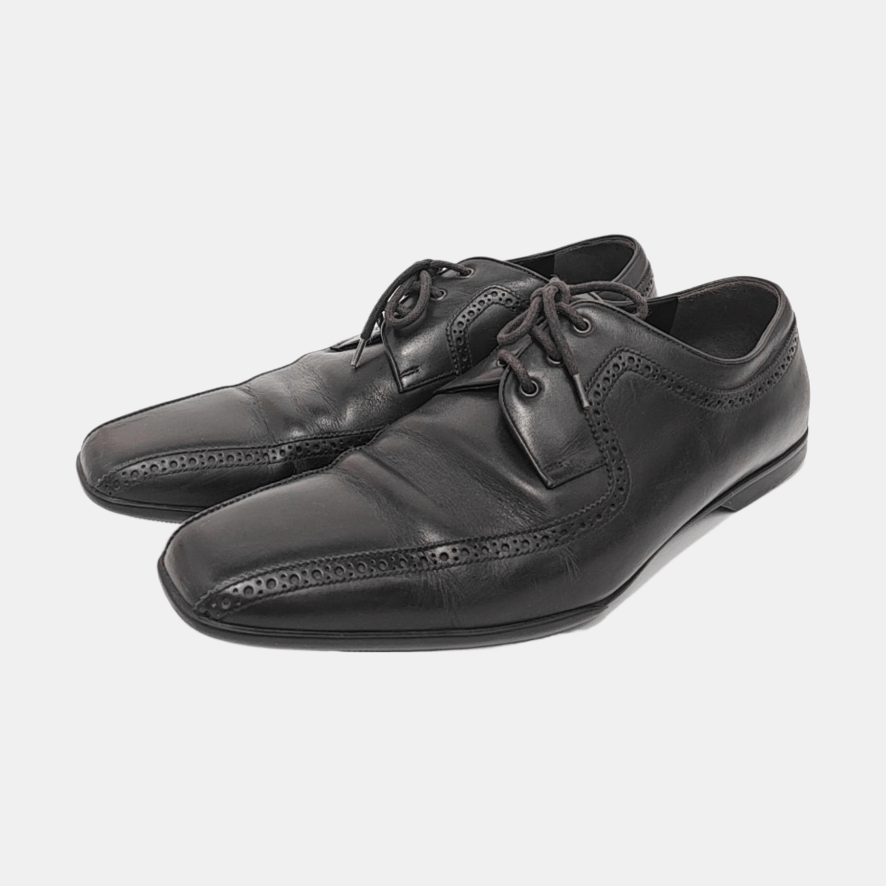 Gucci Gucci Brogue Detail Leather Formal Shoes Size 40 Size US 7 / EU 40 - 2 Thumbnail