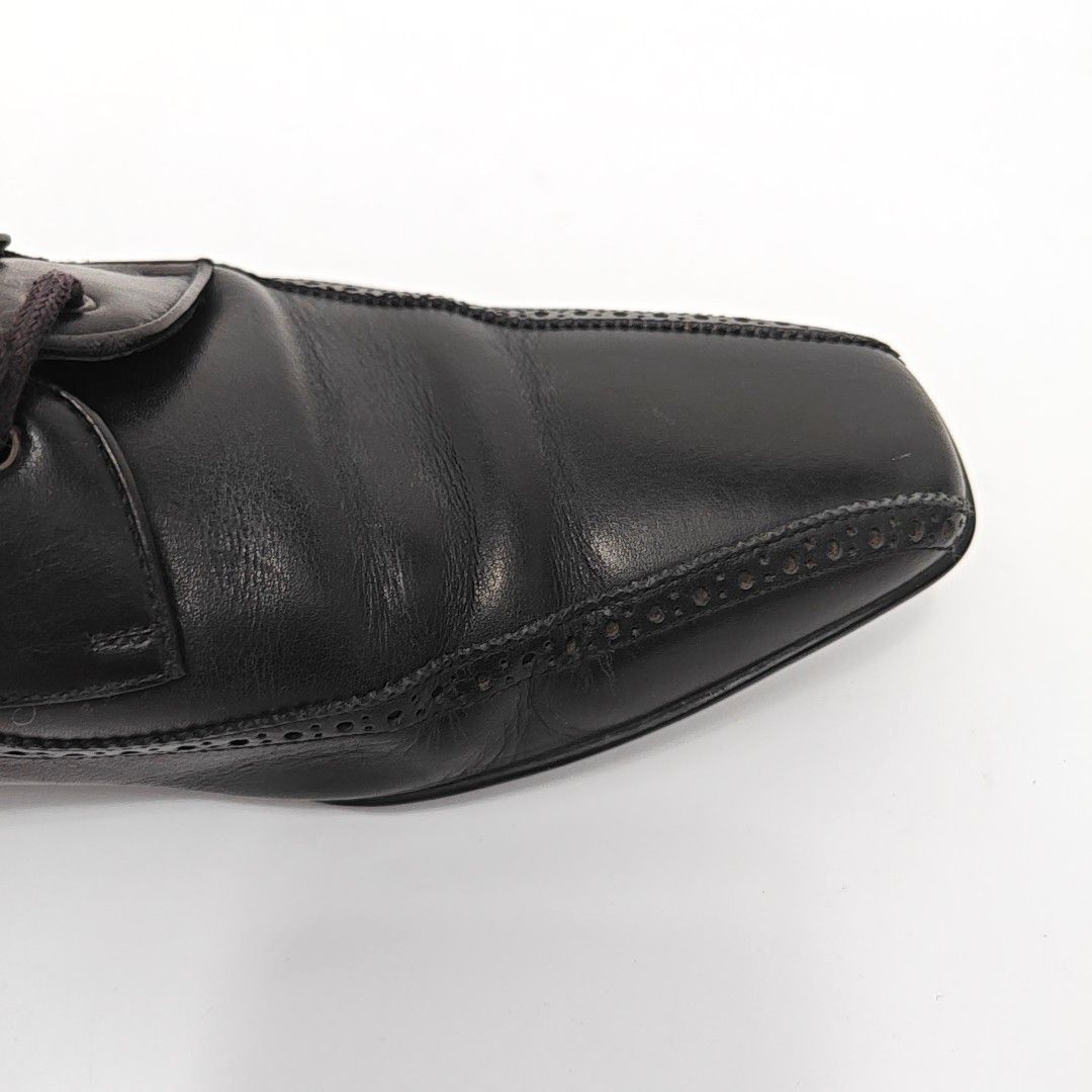 Gucci Gucci Brogue Detail Leather Formal Shoes Size 40 Size US 7 / EU 40 - 7 Thumbnail