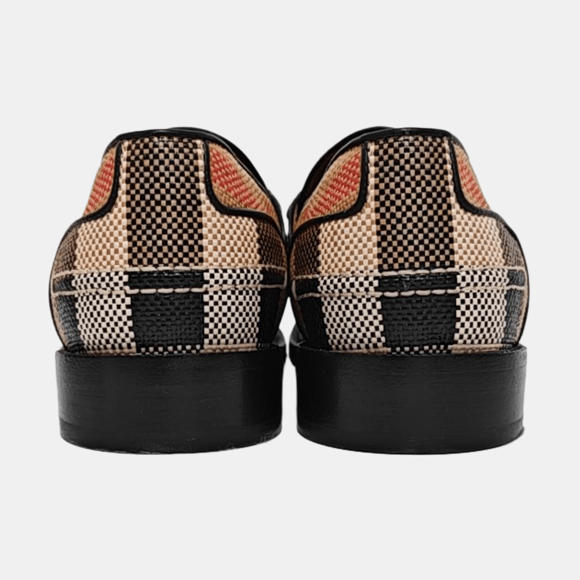 Burberry Burberry Check Leather Casual Shoes Size 40 Size US 7 / EU 40 - 4 Thumbnail