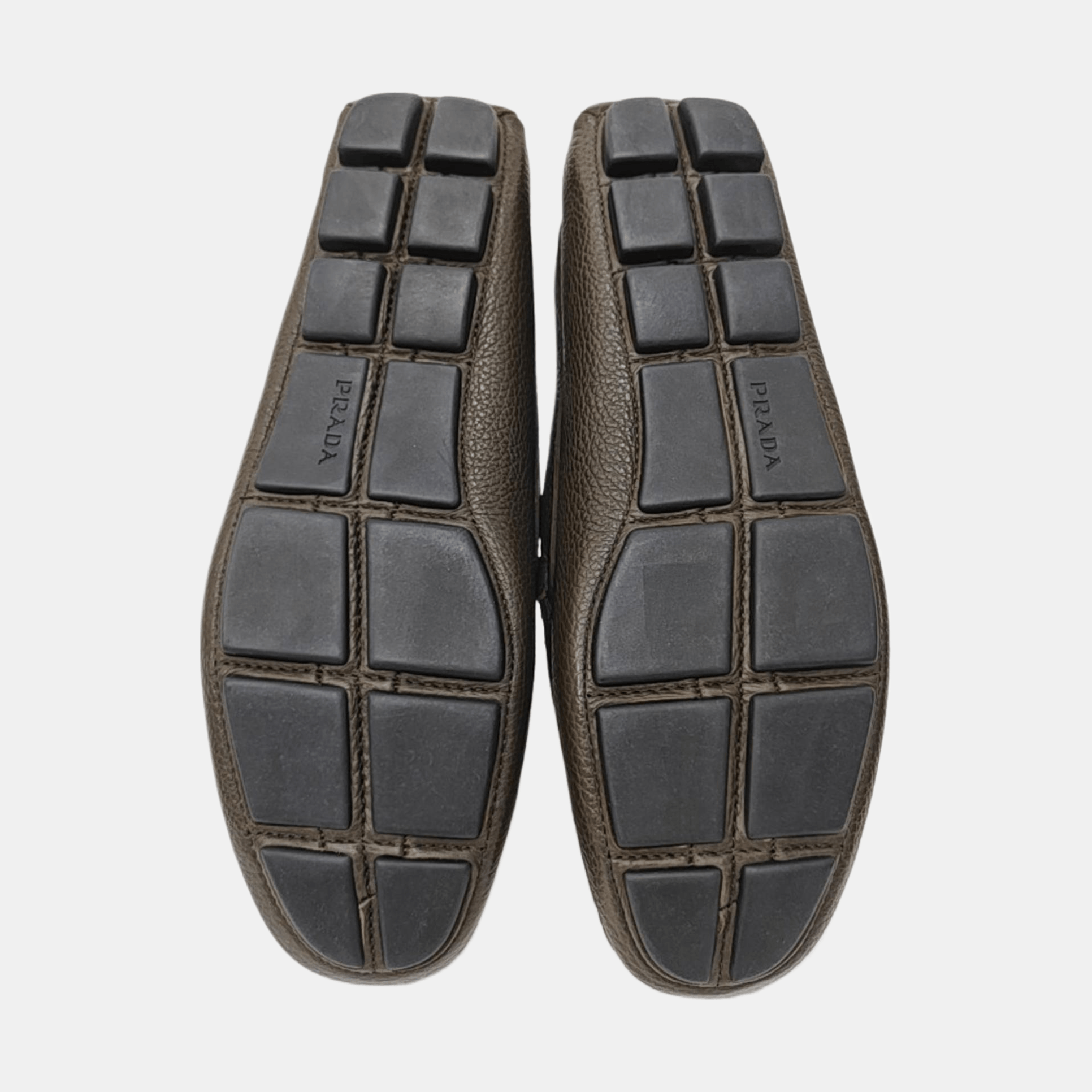 Prada Prada Grained Leather Triangle Logo Drivers 8 Size US 8 / EU 41 - 5 Thumbnail
