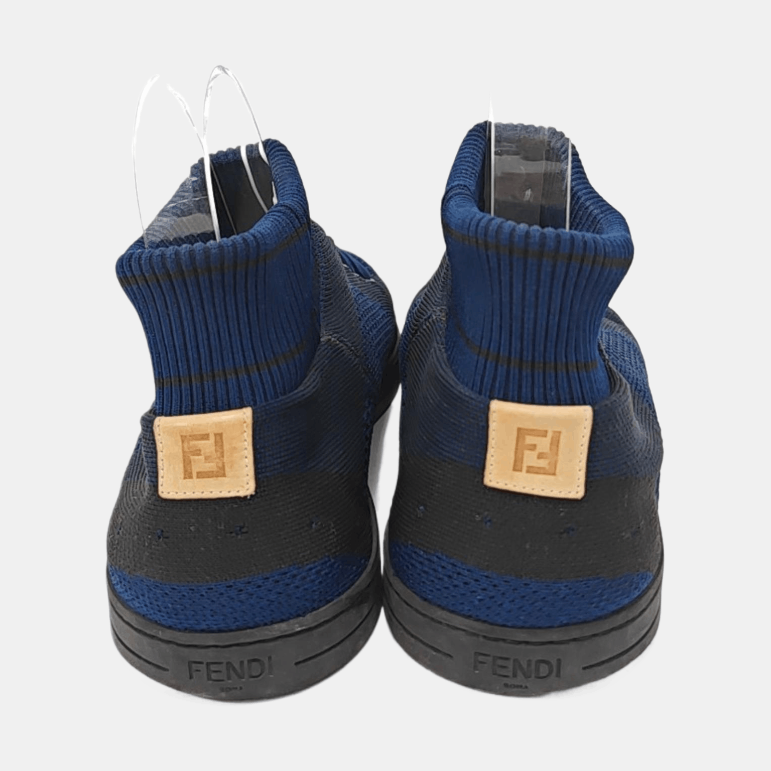 Fendi Fendi Knit Sock Hi-Top Sneakers Size EU 43.5 Size US 9 / EU 42 - 4 Thumbnail