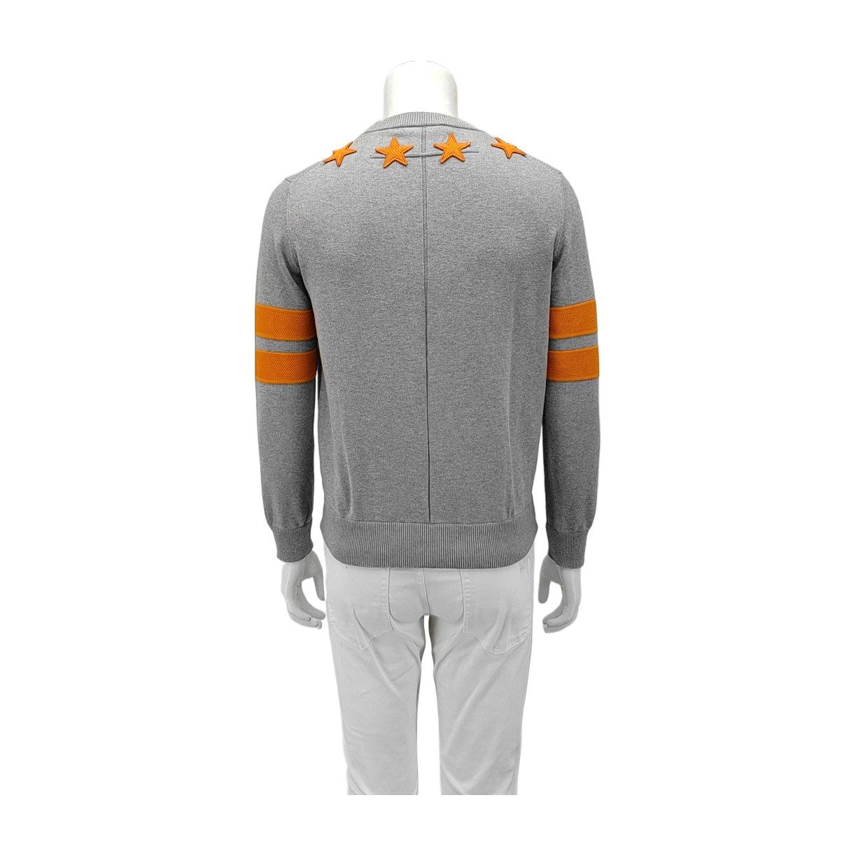 Givenchy Givenchy Orange Star Knit Pullover US M Size US M / EU 48-50 / 2 - 2 Thumbnail