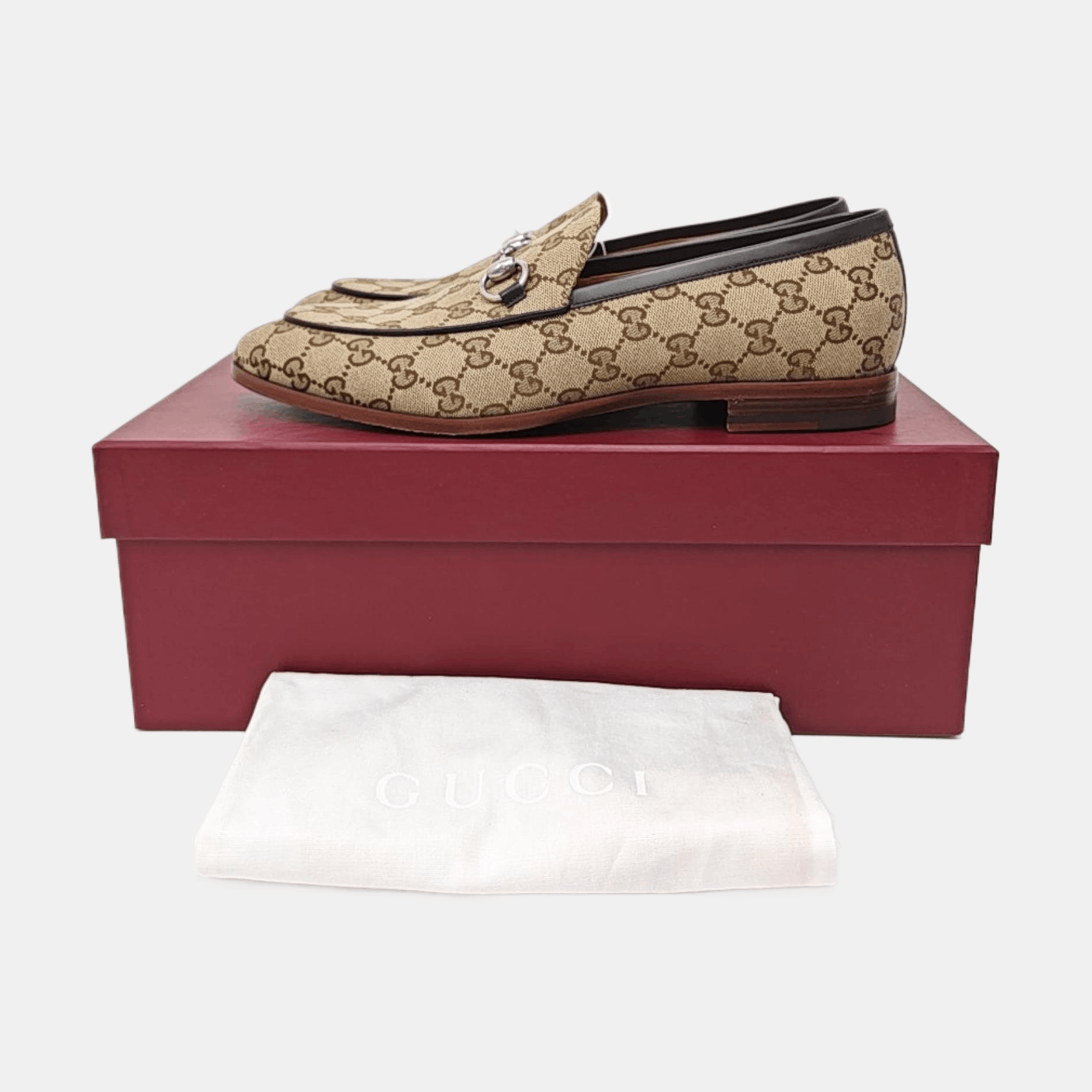 Gucci Gucci GG Monogram Horsebit Loafers UK 6 Size US 6 / EU 39 - 6 Thumbnail
