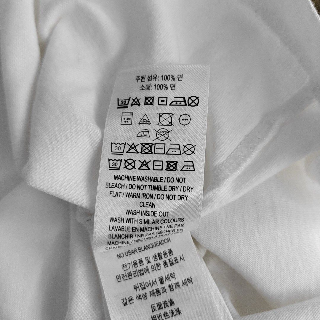 Burberry Burberry Check Sleeve T-Shirt White Size M Size US M / EU 48-50 / 2 - 4 Thumbnail