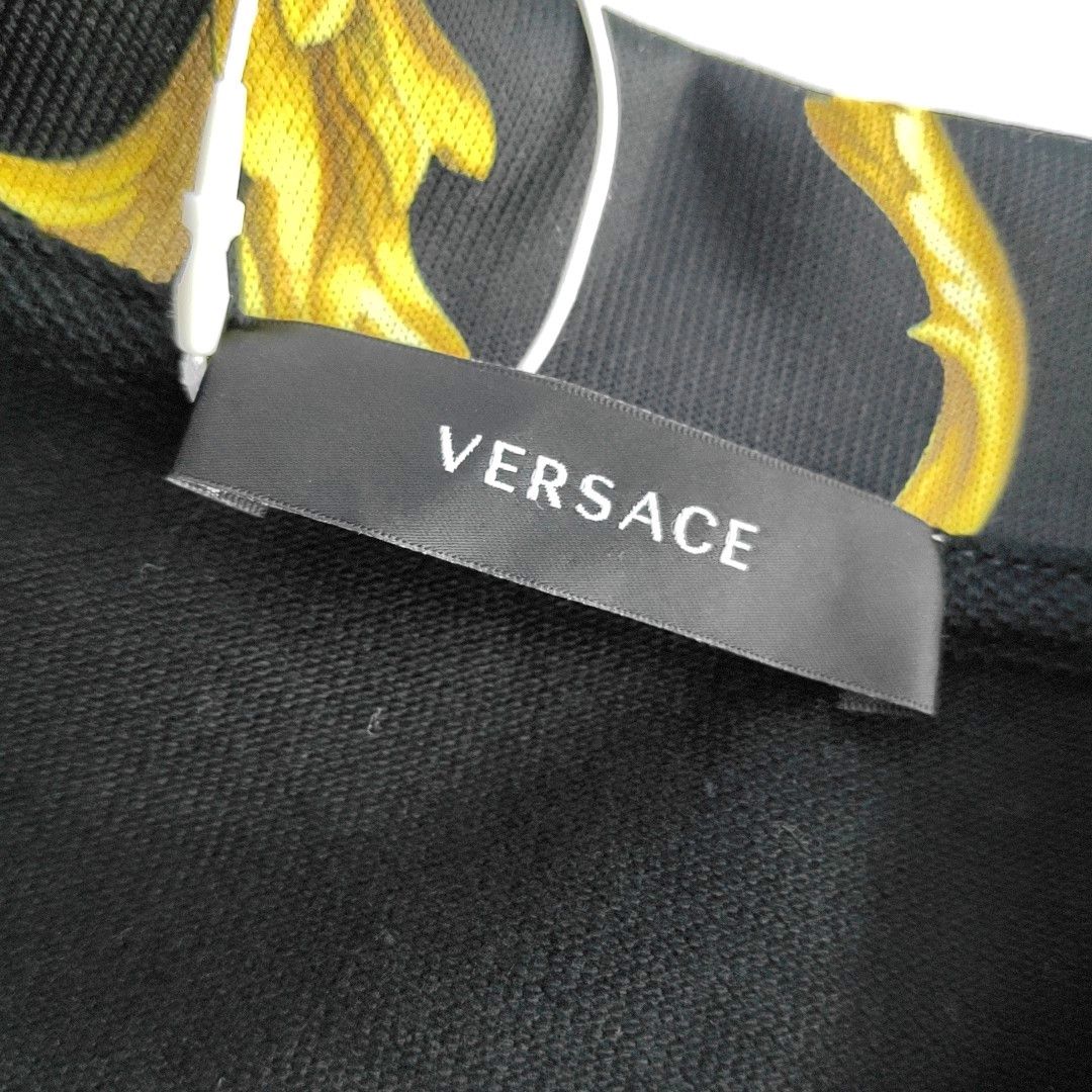 Versace Versace Barocco Print Collar Polo Shirt XS Size US XS / EU 42 / 0 - 5 Thumbnail