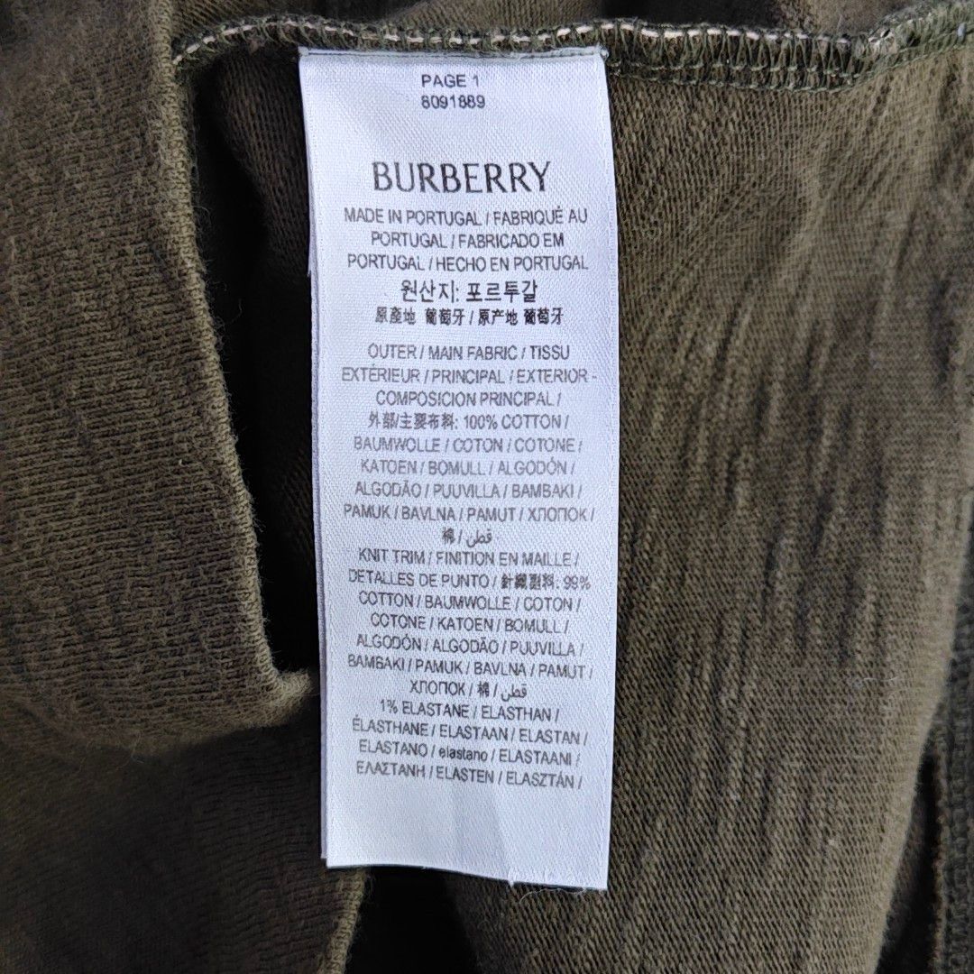 Burberry Burberry Striped Cotton Long Sleeve Sweatshirt Size M Size US M / EU 48-50 / 2 - 3 Thumbnail