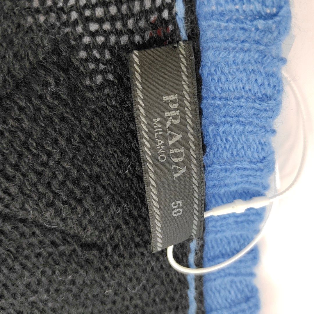 Prada Prada Virgin Wool V-Neck Sweater Size 50 Size US M / EU 48-50 / 2 - 5 Thumbnail