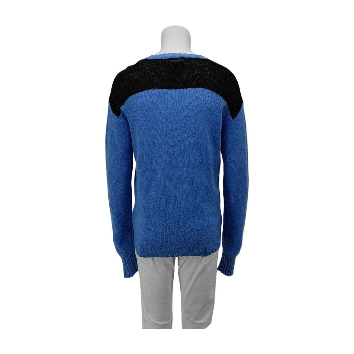 Prada Prada Virgin Wool V-Neck Sweater Size 50 Size US M / EU 48-50 / 2 - 2 Thumbnail