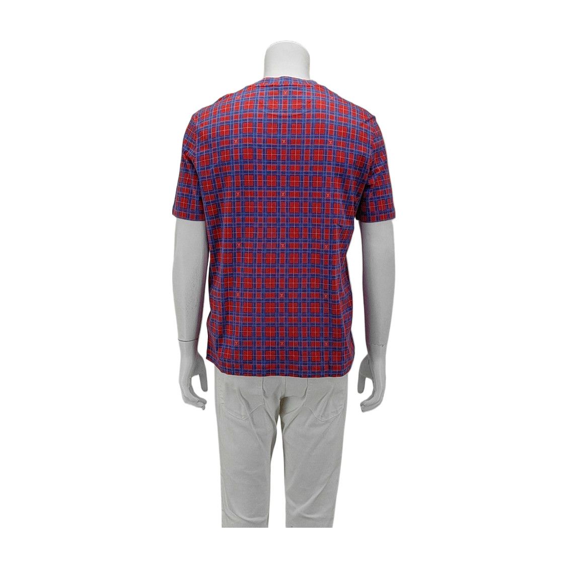 Louis Vuitton Louis Vuitton Plaid Logo T-Shirt L Size US L / EU 52-54 / 3 - 2 Thumbnail