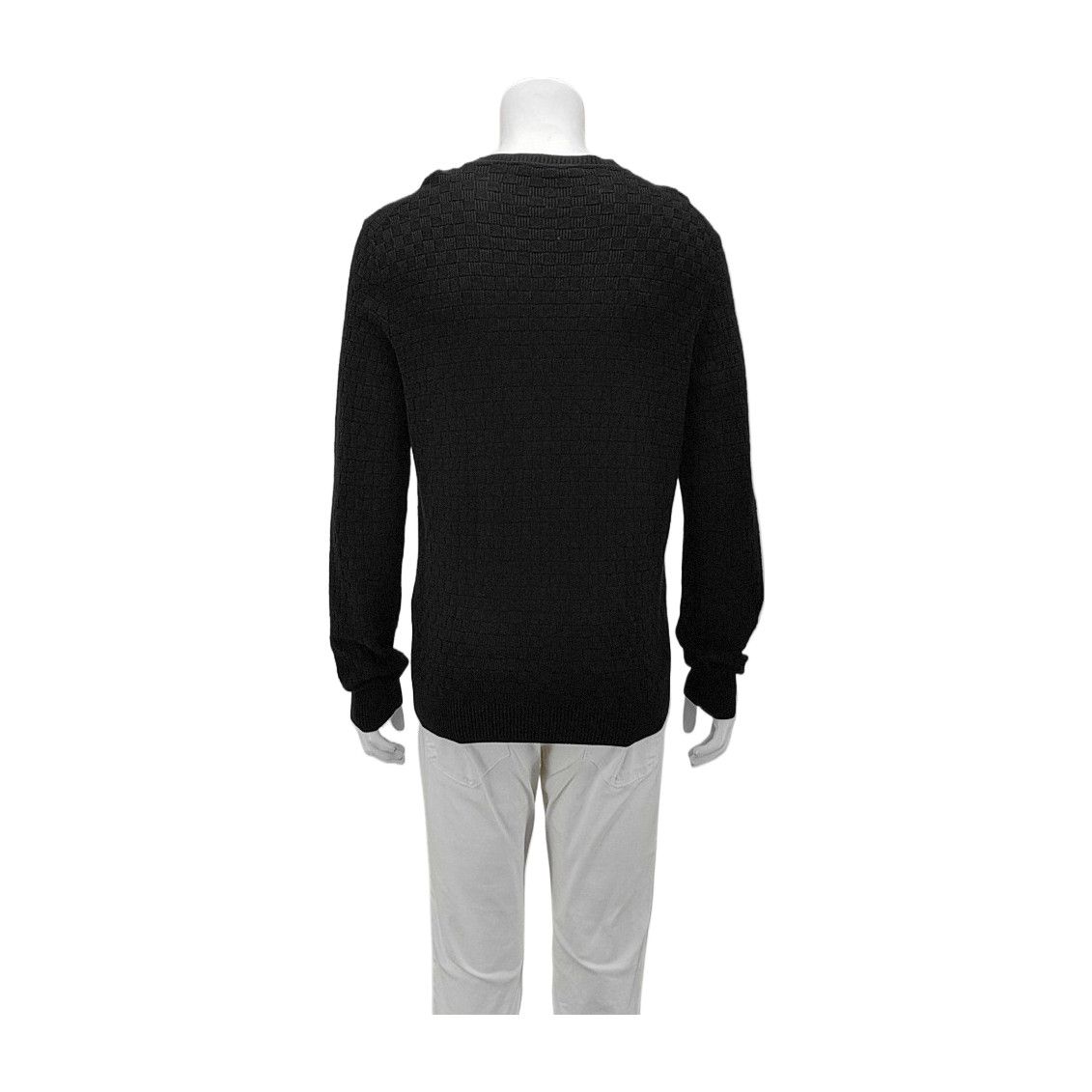 Louis Vuitton Louis Vuitton Textured Knit Cotton Wool Sweater Size L Size US L / EU 52-54 / 3 - 2 Thumbnail