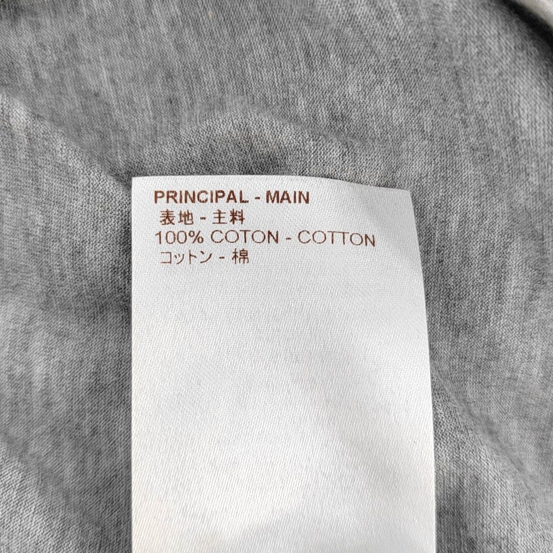 Louis Vuitton Louis Vuitton Gray Cotton V Patch T-Shirt Size XS Size US XS / EU 42 / 0 - 3 Thumbnail