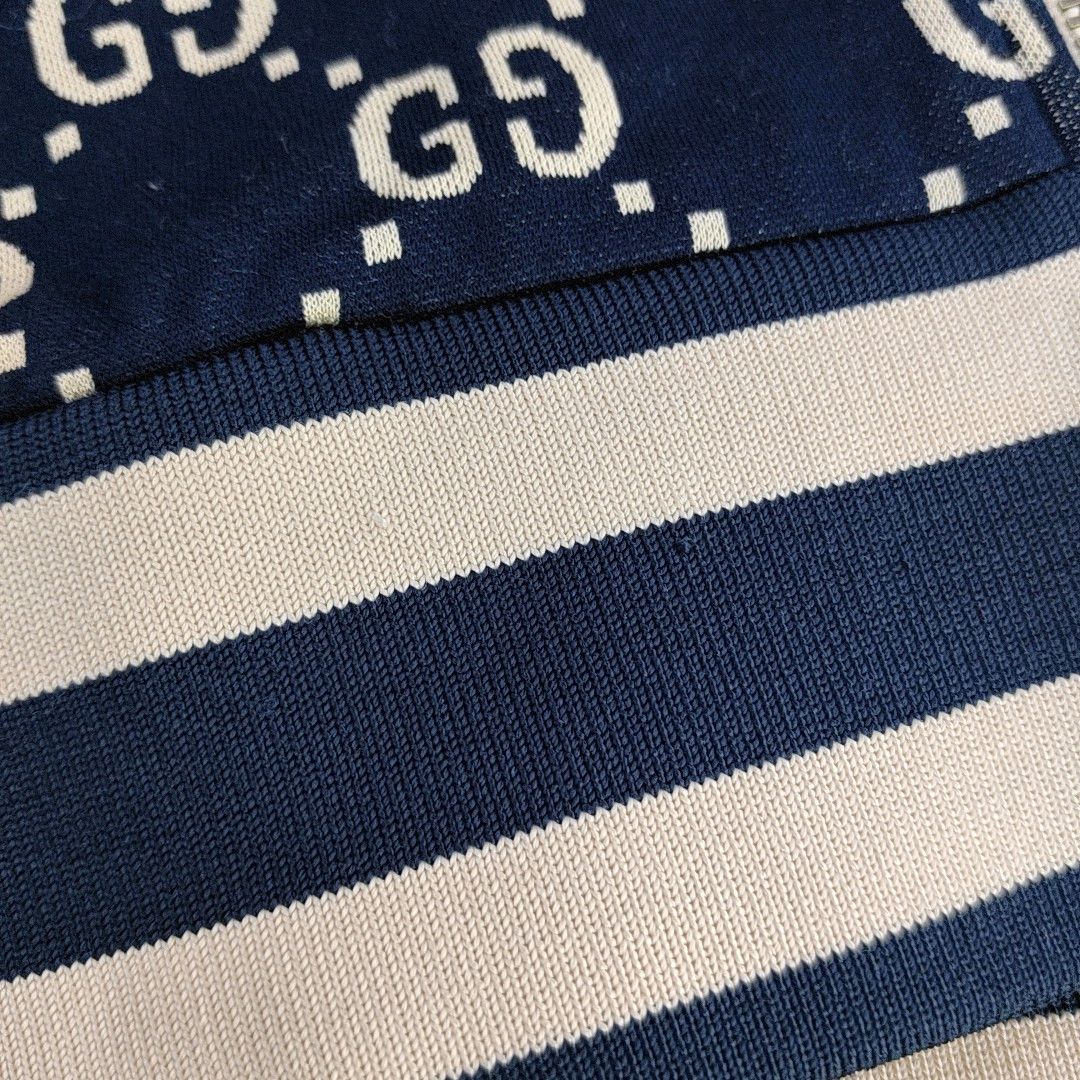 Gucci Gucci GG Monogram Zip Up Jacket Size XS Size US XS / EU 42 / 0 - 5 Thumbnail