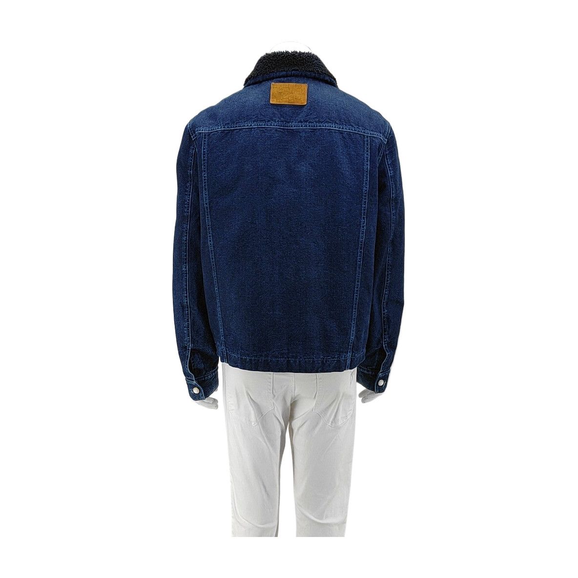 Louis Vuitton Louis Vuitton Shearling Collar Denim Jacket 52 Size US L / EU 52-54 / 3 - 2 Thumbnail