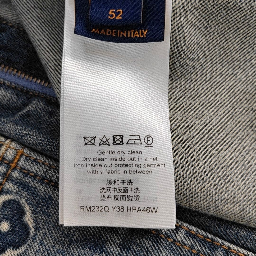 Louis Vuitton Louis Vuitton Monogram Denim Jacket EU 52 Size US L / EU 52-54 / 3 - 4 Thumbnail