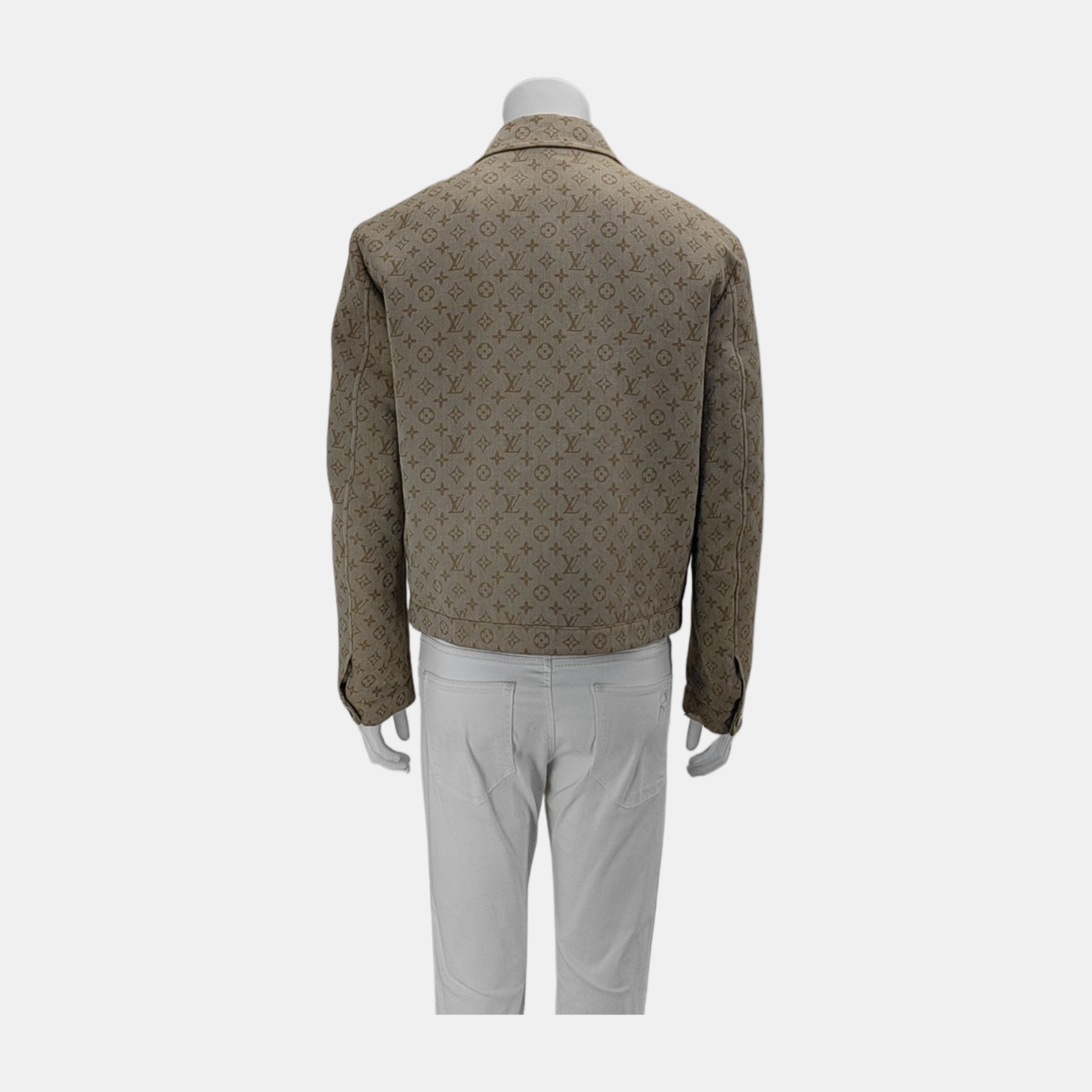 Louis Vuitton Louis Vuitton Monogram Cotton Zip Jacket Size 50 Size US M / EU 48-50 / 2 - 2 Thumbnail