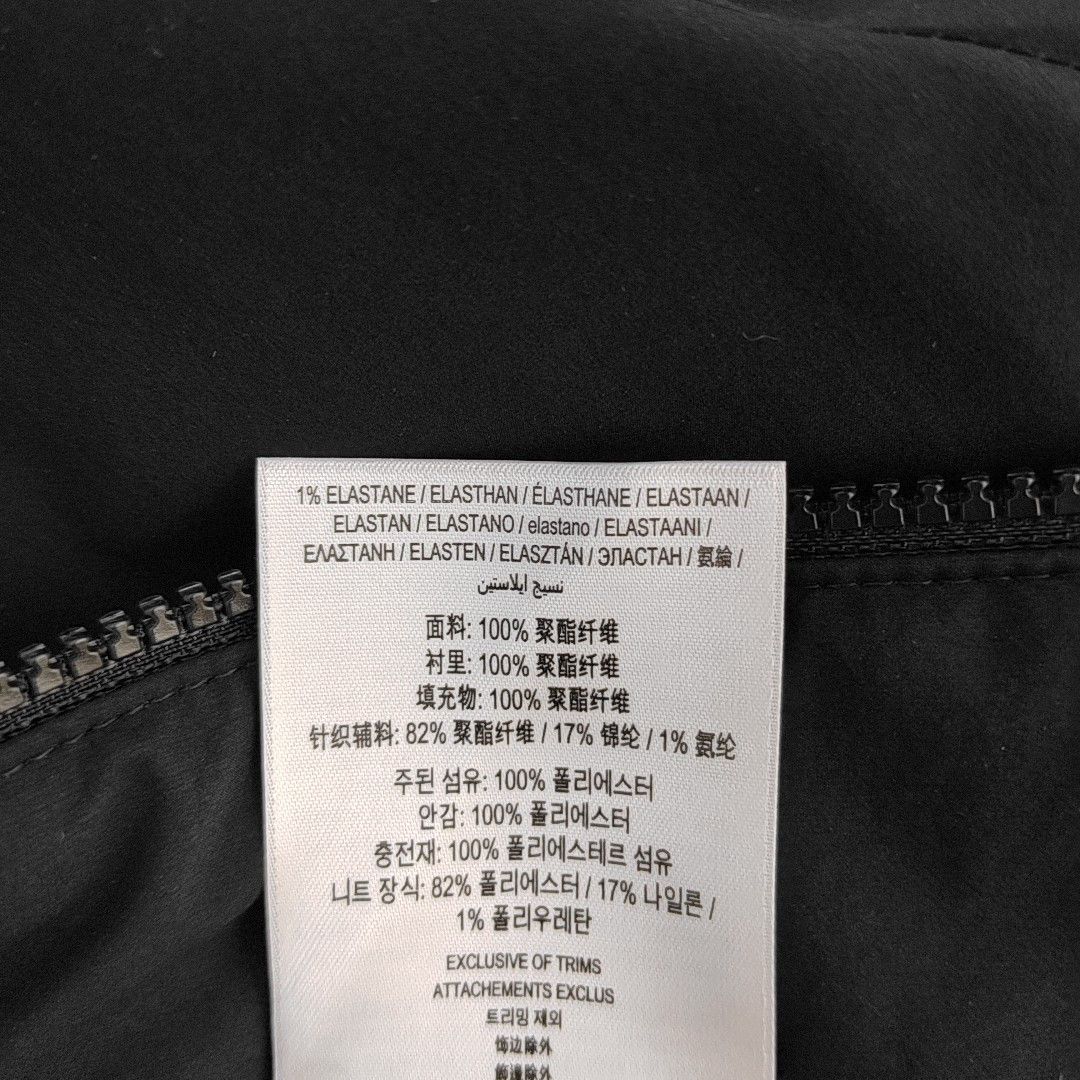 Burberry Burberry Black Logo Padded Jacket Size M Size US M / EU 48-50 / 2 - 3 Thumbnail