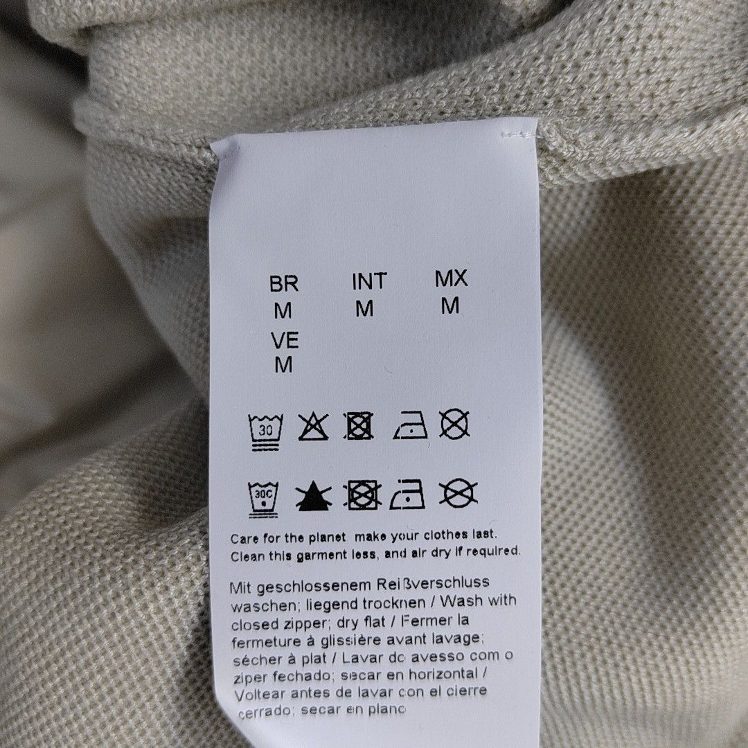 Hugo Boss HUGO BOSS Beige Zip-Up Hooded Jacket US M Size US M / EU 48-50 / 2 - 4 Thumbnail
