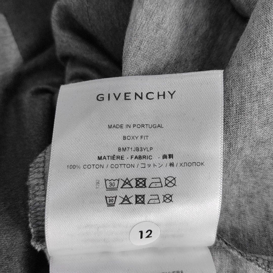 Givenchy Givenchy Floral Logo Cotton T-Shirt XL Size US XL / EU 56 / 4 - 4 Thumbnail