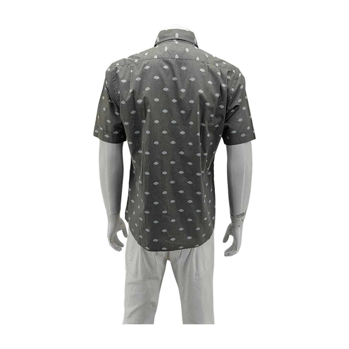 Burberry Burberry Black Label Patterned Cotton Shirt Size M Size US M / EU 48-50 / 2 - 2 Thumbnail