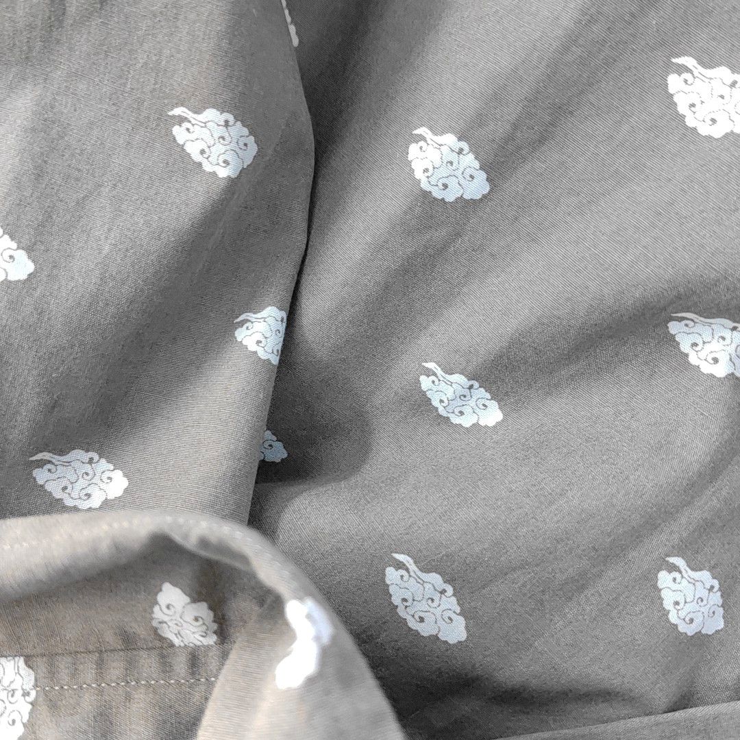 Burberry Burberry Black Label Patterned Cotton Shirt Size M Size US M / EU 48-50 / 2 - 6 Thumbnail