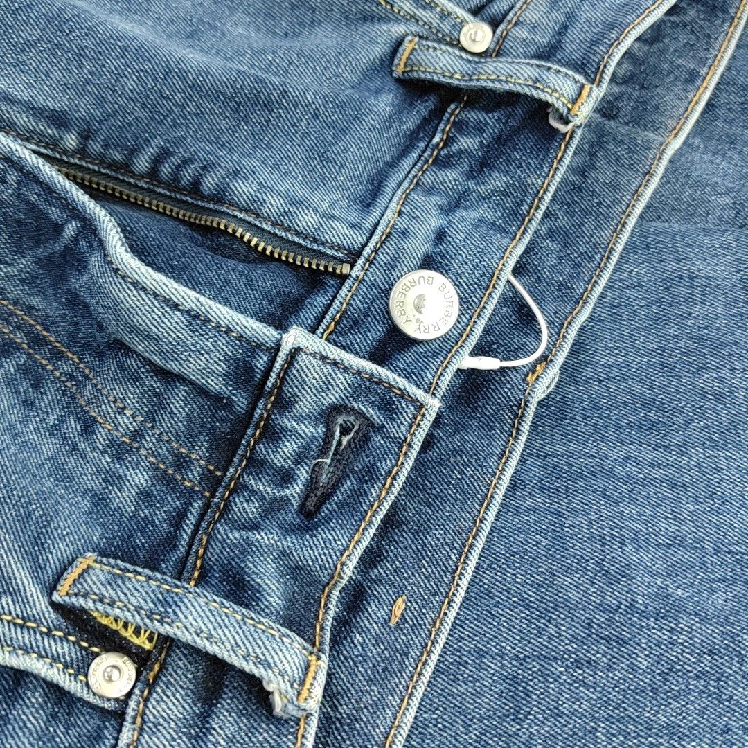 Burberry Burberry Blue Cotton Denim Jeans 32 Size US 32 / EU 48 - 6 Thumbnail